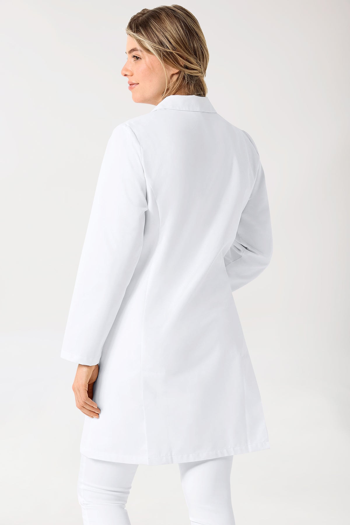 Mantel Damen - Reverskragen weiss