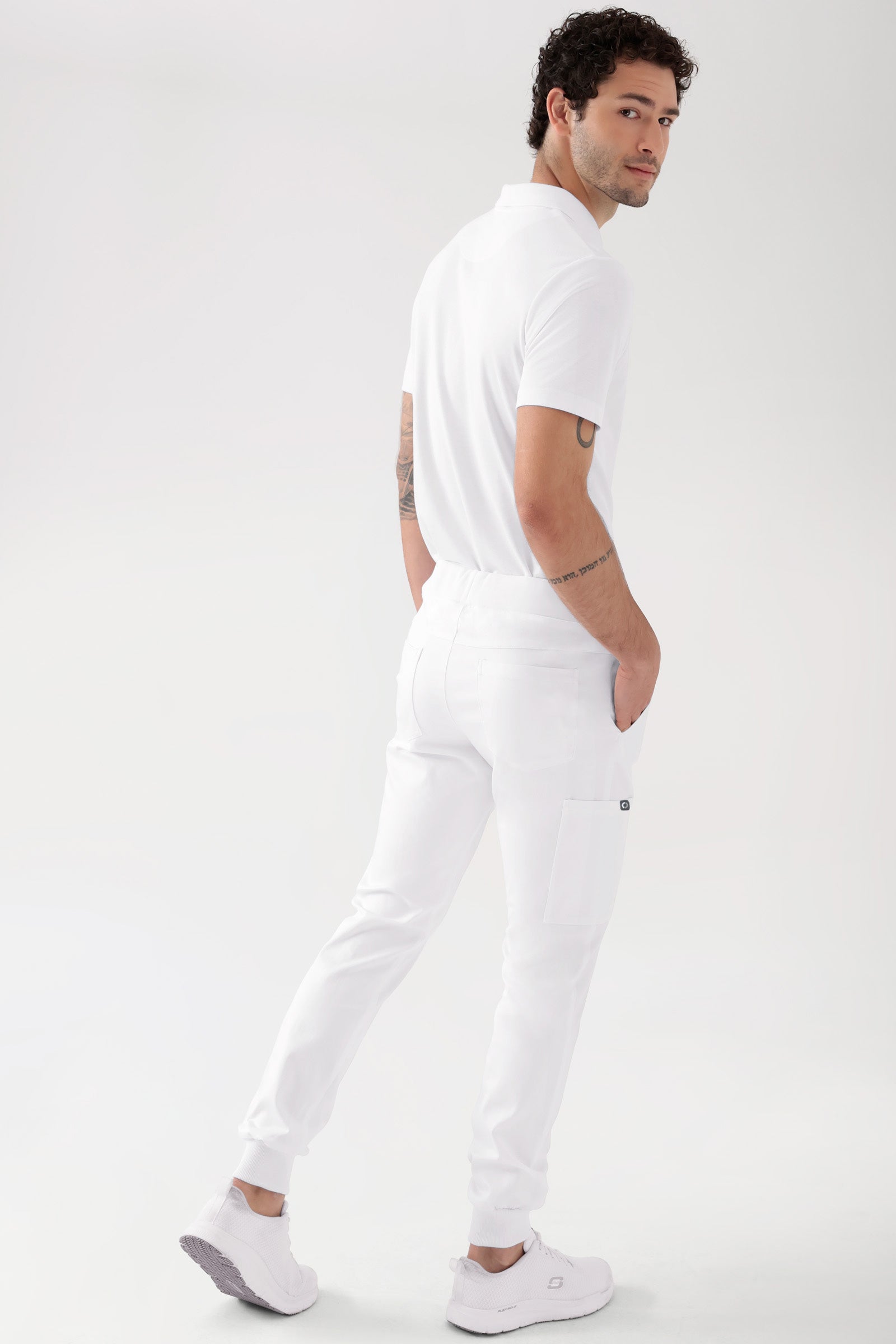 COMFY FLEX Hose Herren - Jogpants weiss