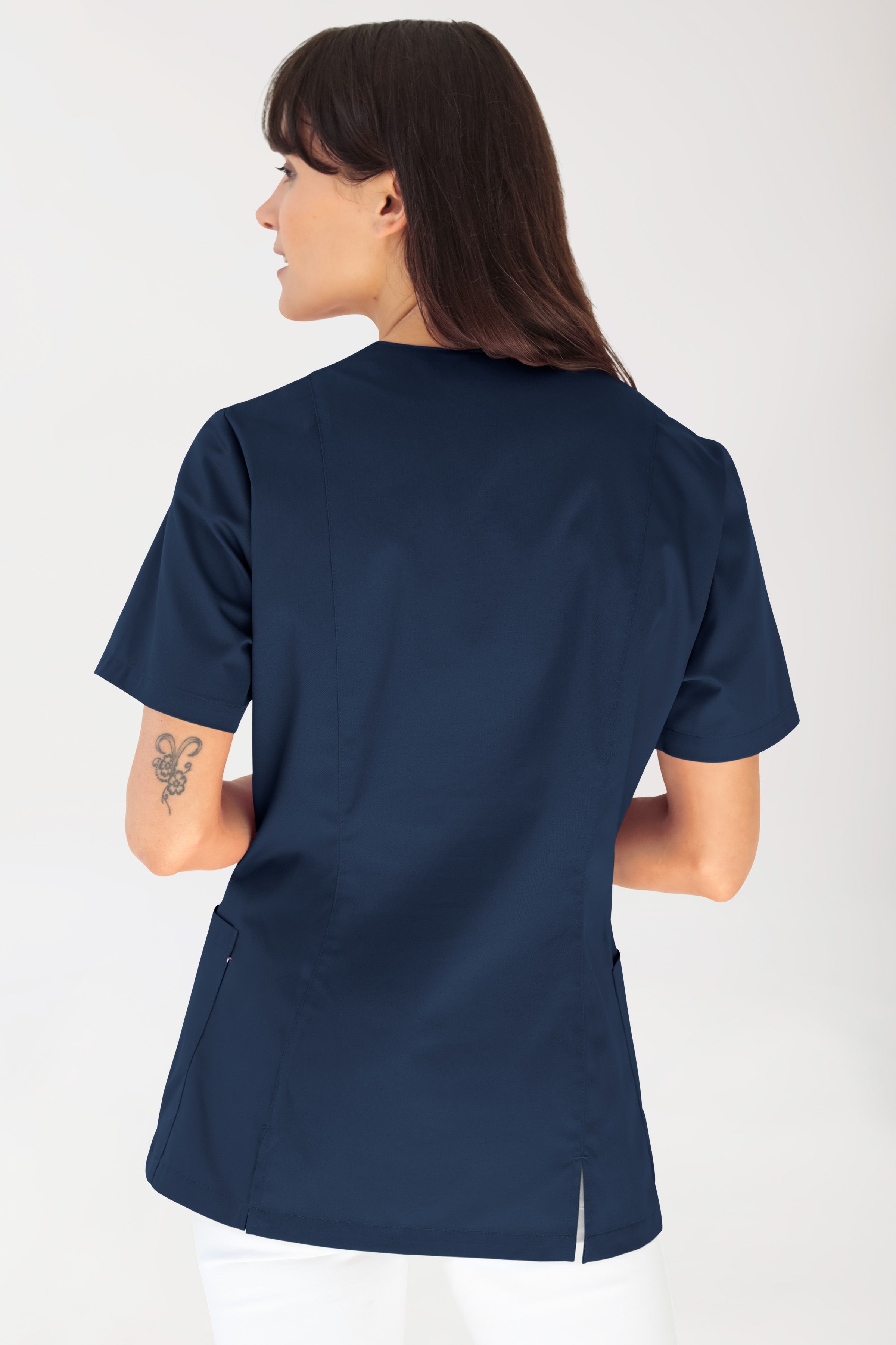 Schlupfkasack Damen - Stretch navy