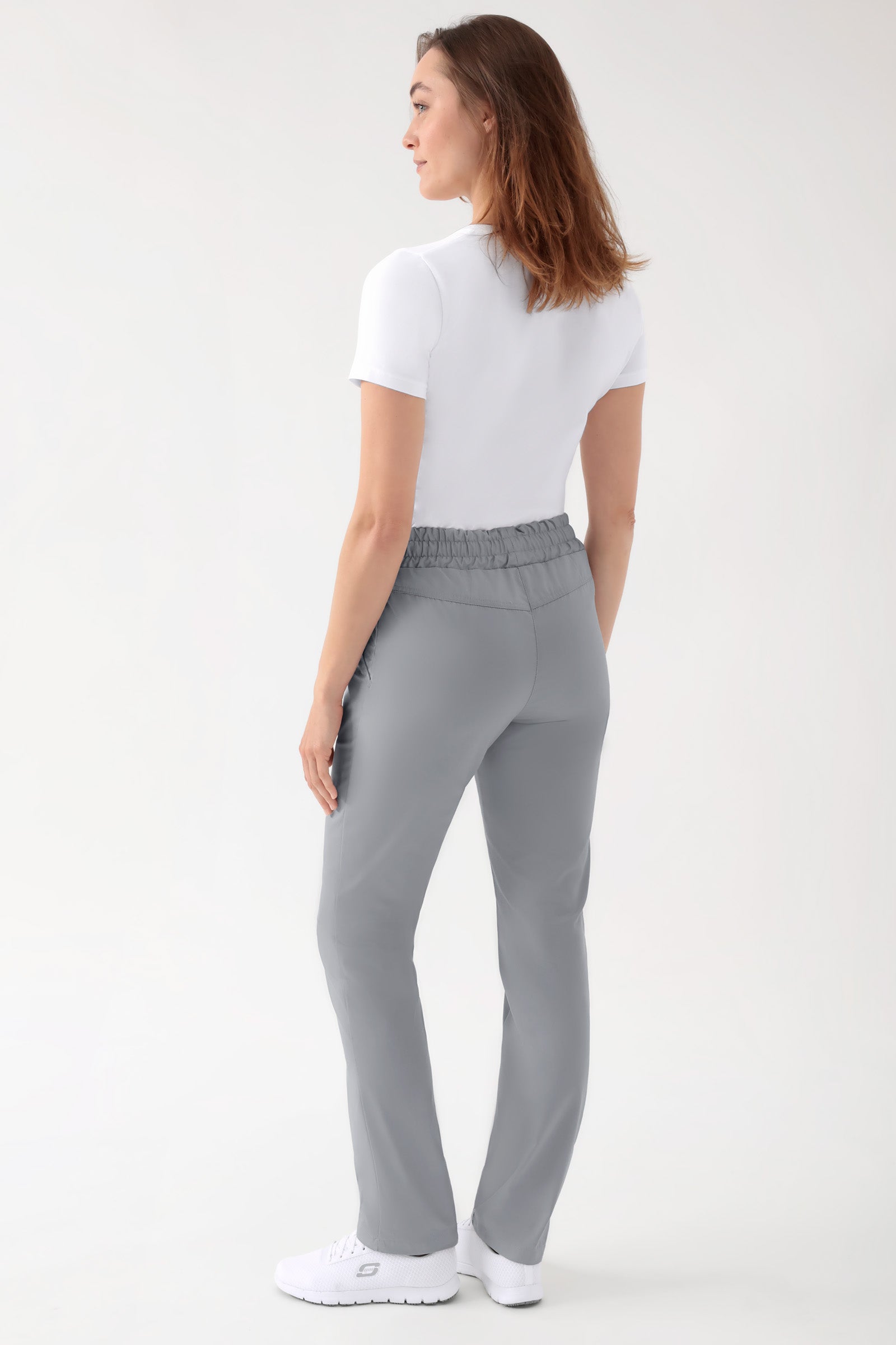 CORE Hose Unisex - hoher Bund grau, Vue de dos