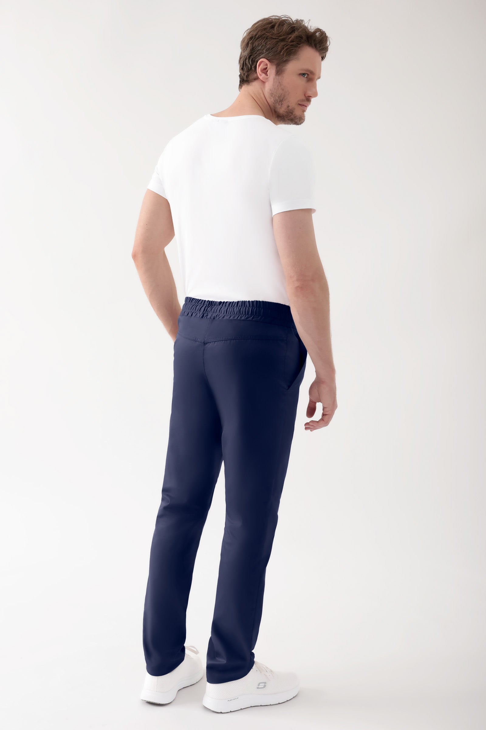 CORE Hose Unisex - hoher Bund navy, Vue de dos