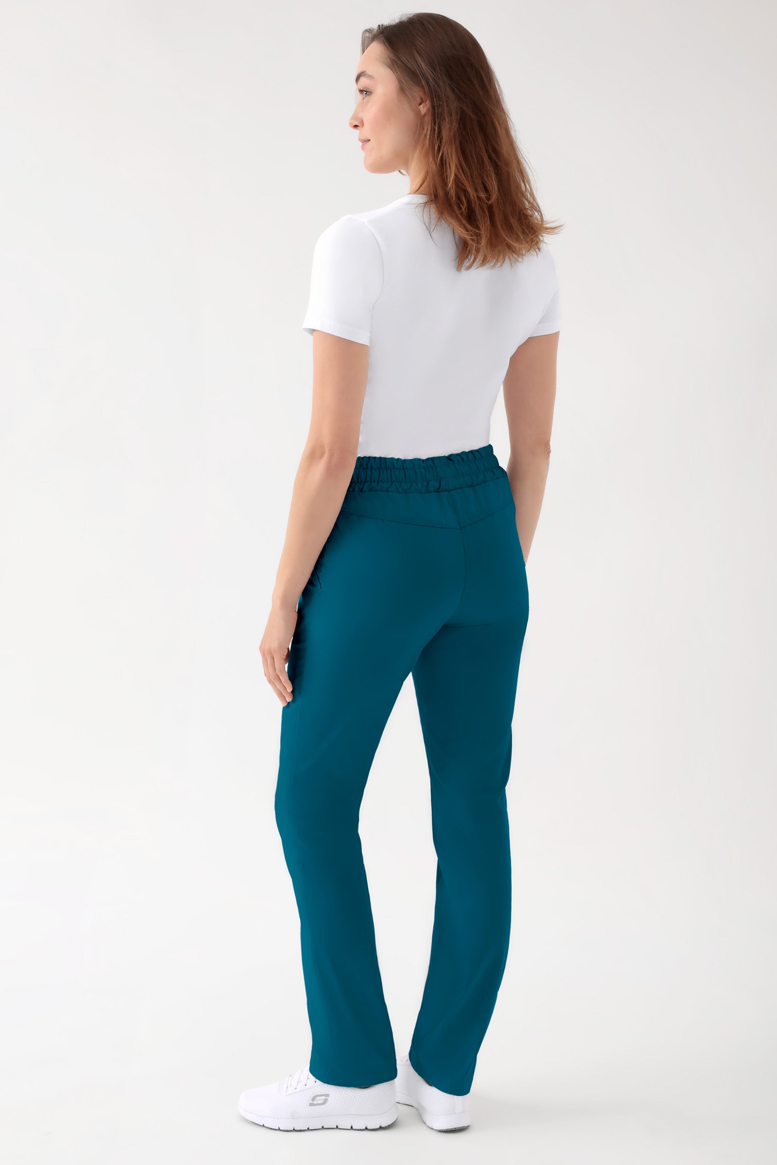 CORE Hose Unisex - hoher Bund petrol, Vue de dos
