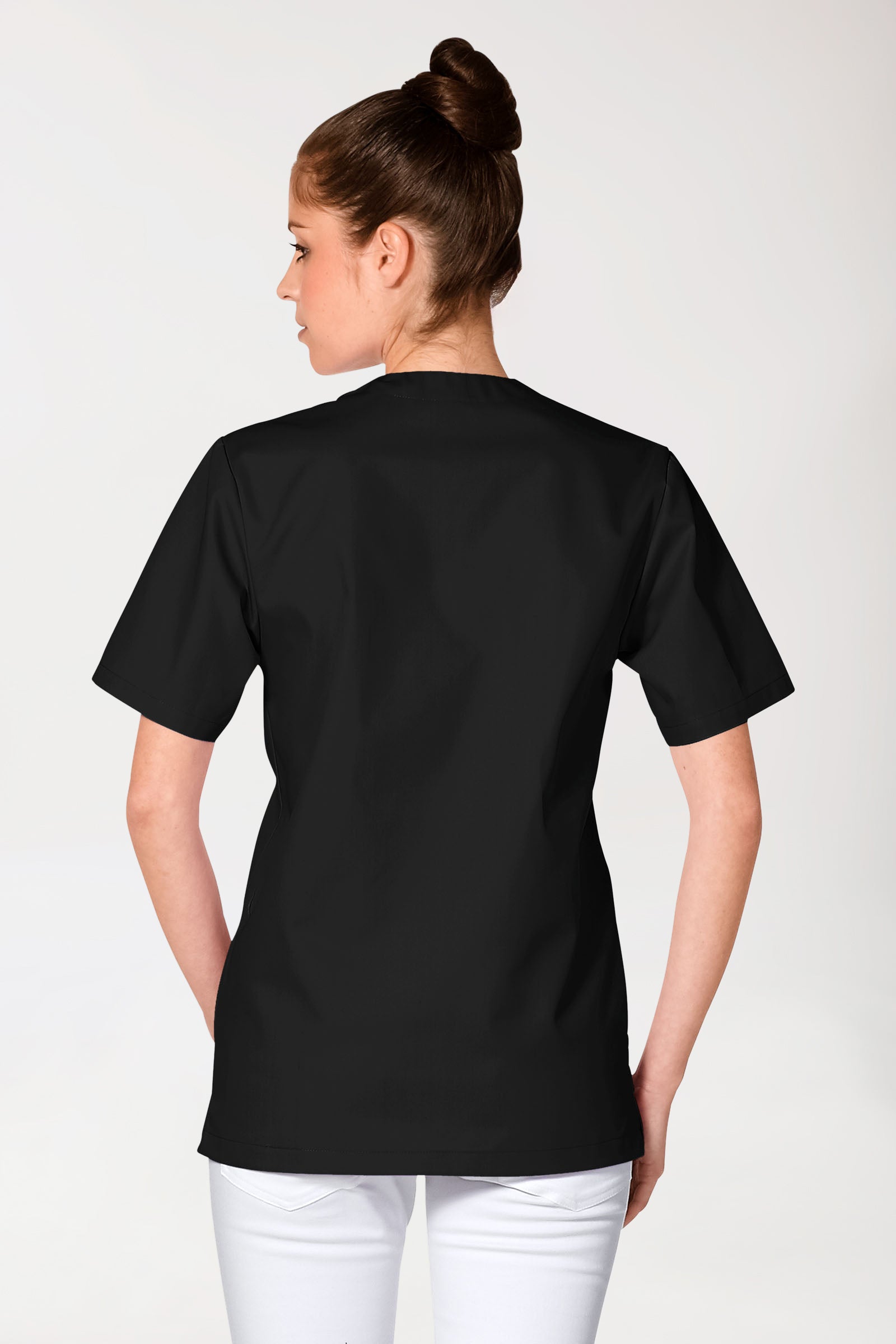 JUST STRONG Schlupfkasack Unisex - V-Ausschnitt schwarz, Vue de dos