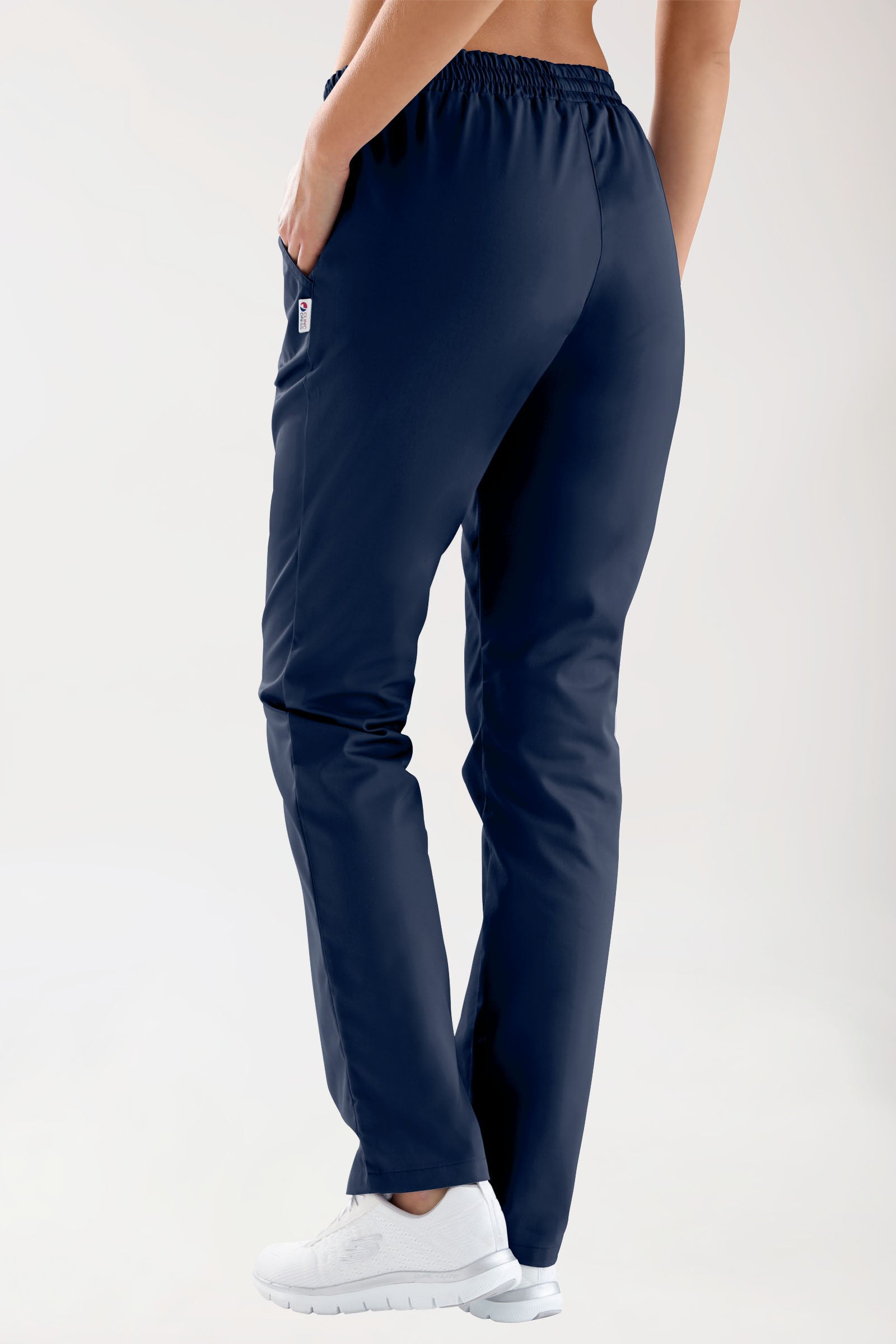 CORE Hose Damen - leicht vertiefter Bund navy, Vue de dos