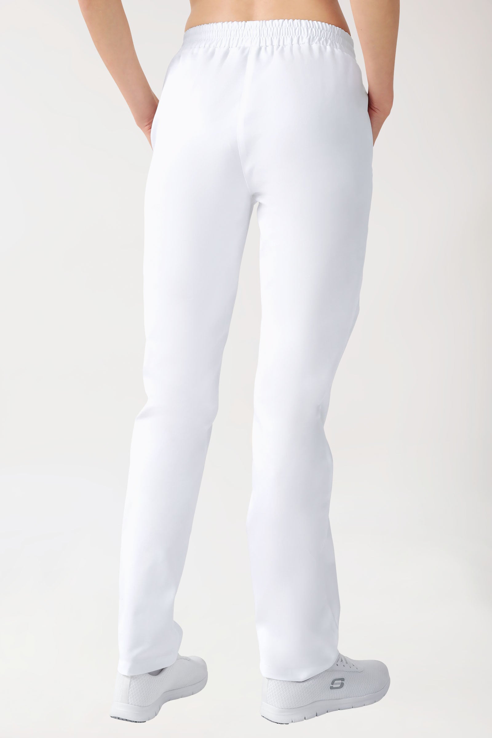 CORE Hose Damen - leicht vertiefter Bund weiss, Vue de dos