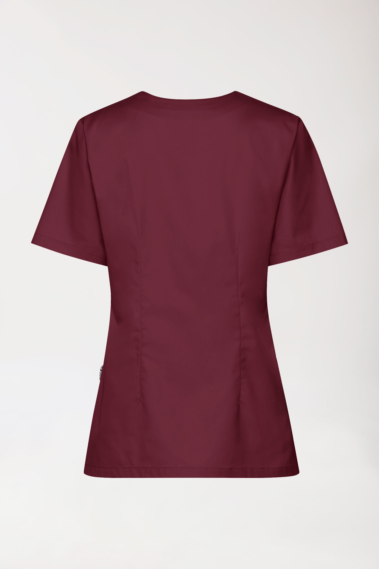 CORE Schlupfkasack Damen - 5er-Pack - Herzausschnitt bordeaux, Vue de dos