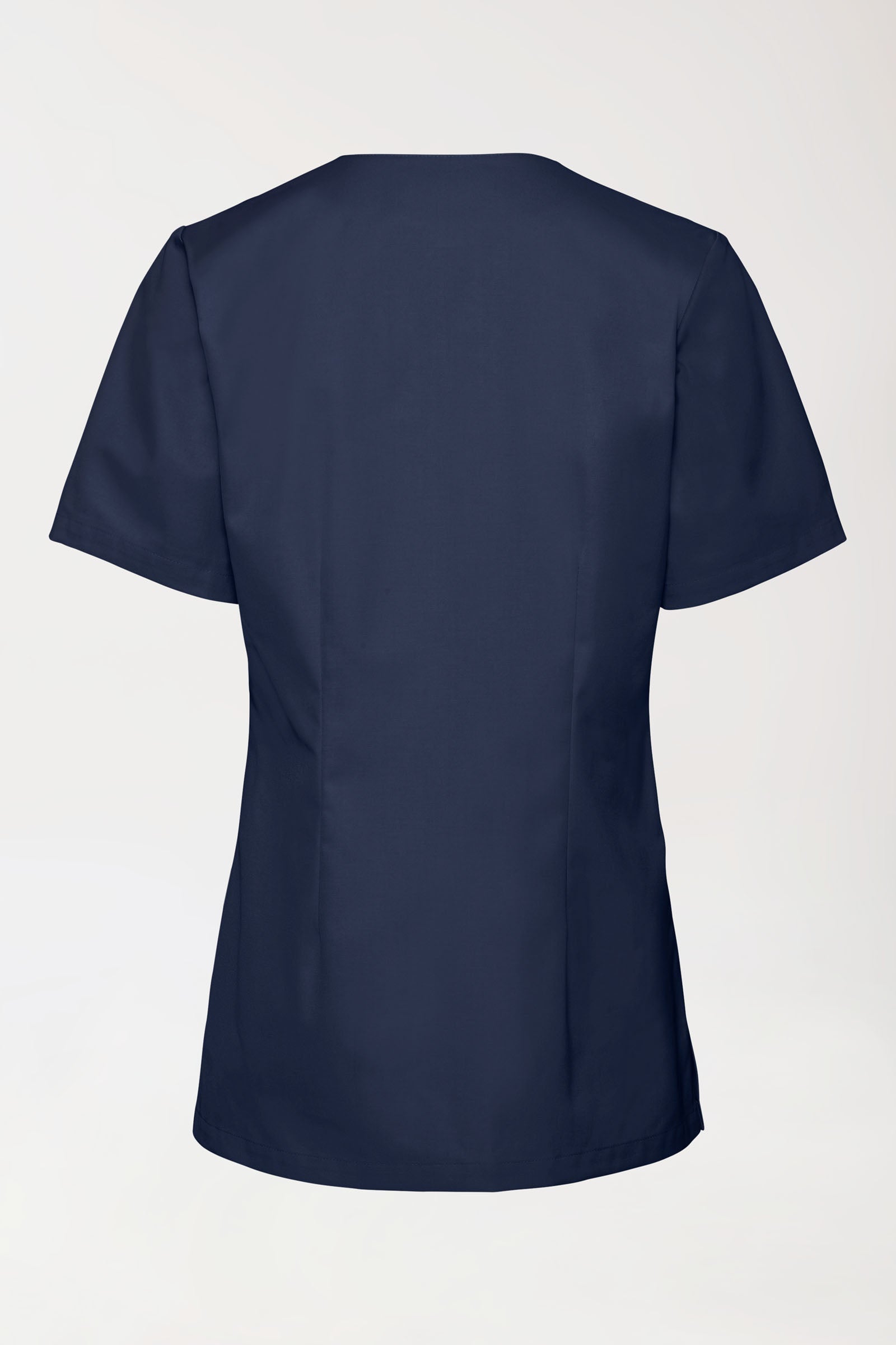 Stretch Schlupfkasack Damen - V-Ausschnitt navy