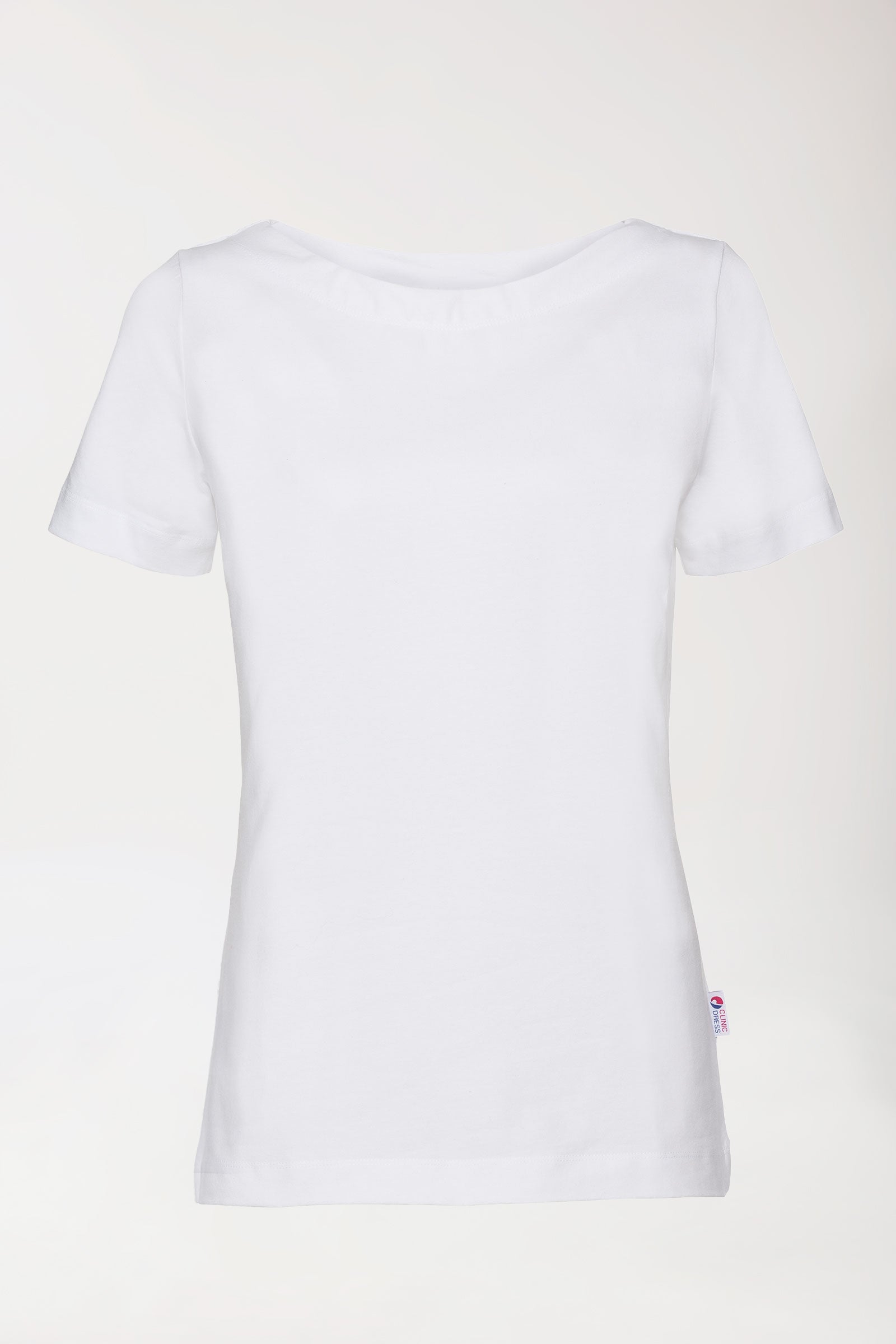 Shirt Damen - 1/2 Arm weiss, Rückansicht