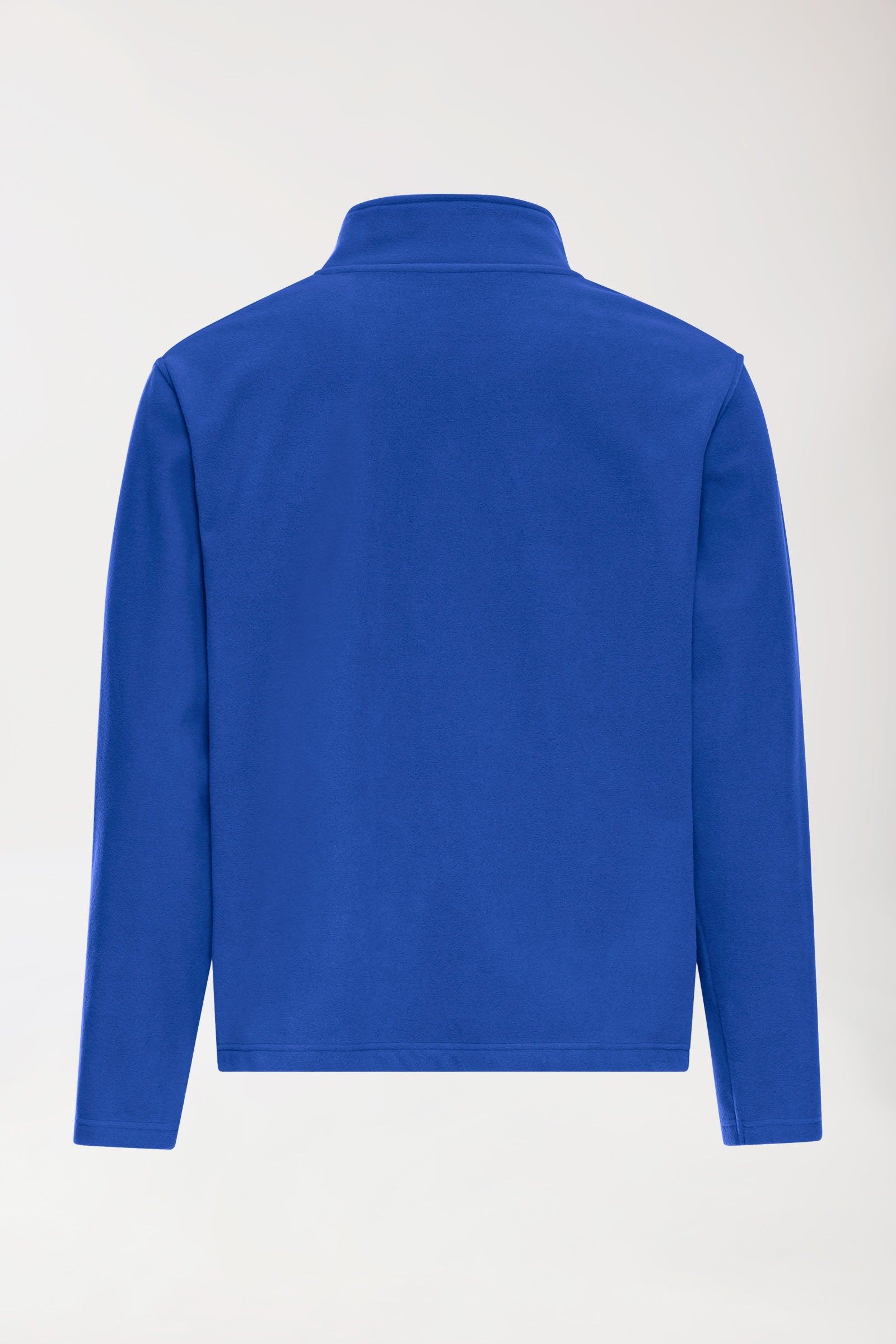 Fleecejacke Herren - Stehkragen königsblau, Vue de dos
