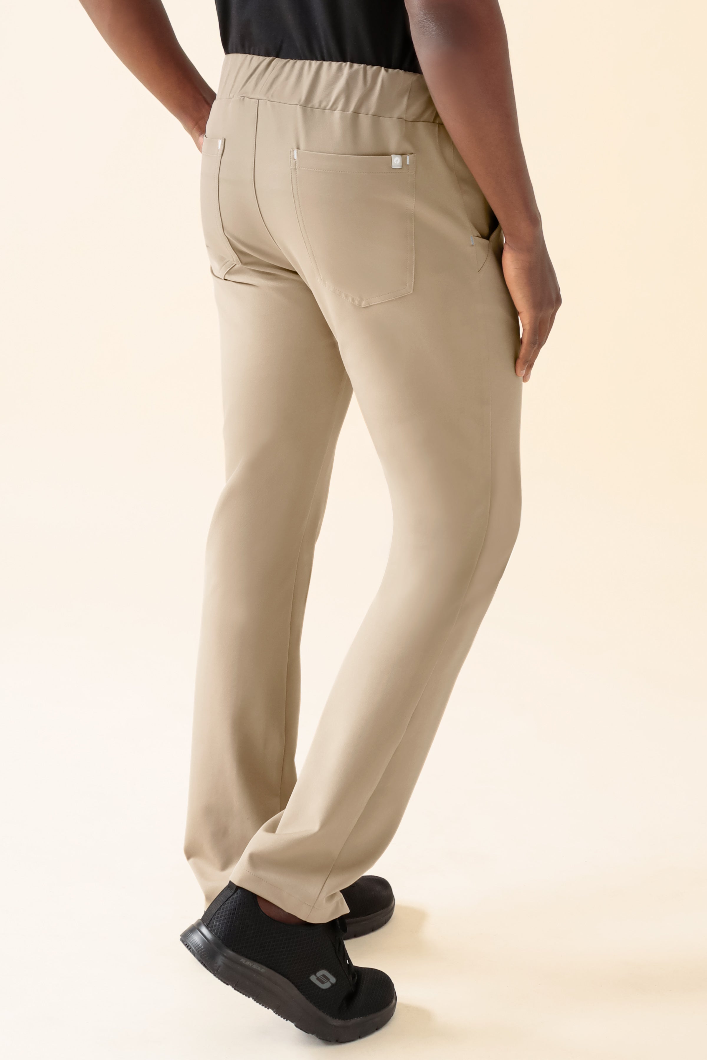 KAERE Hose Herren - gerader Saum ohne Beintaschen sand, Vue de dos