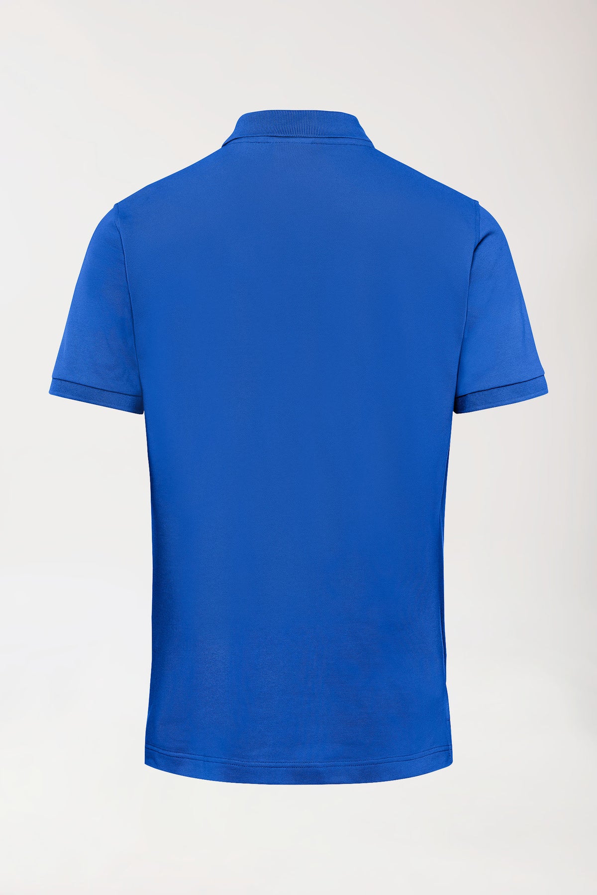 Stretch Shirt Herren - Polokragen königsblau, Vue de dos