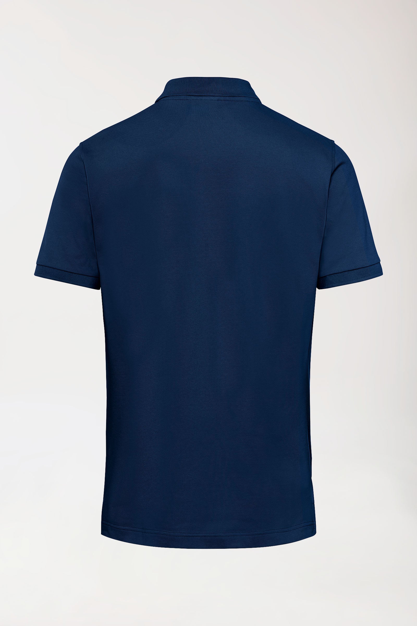 Stretch Shirt Herren - Polokragen navy, Vue de dos