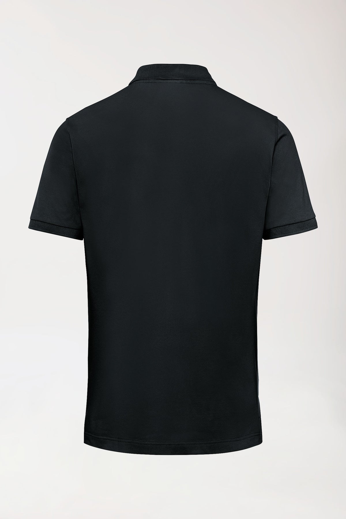 Stretch Shirt Herren - Polokragen schwarz, Vue de dos
