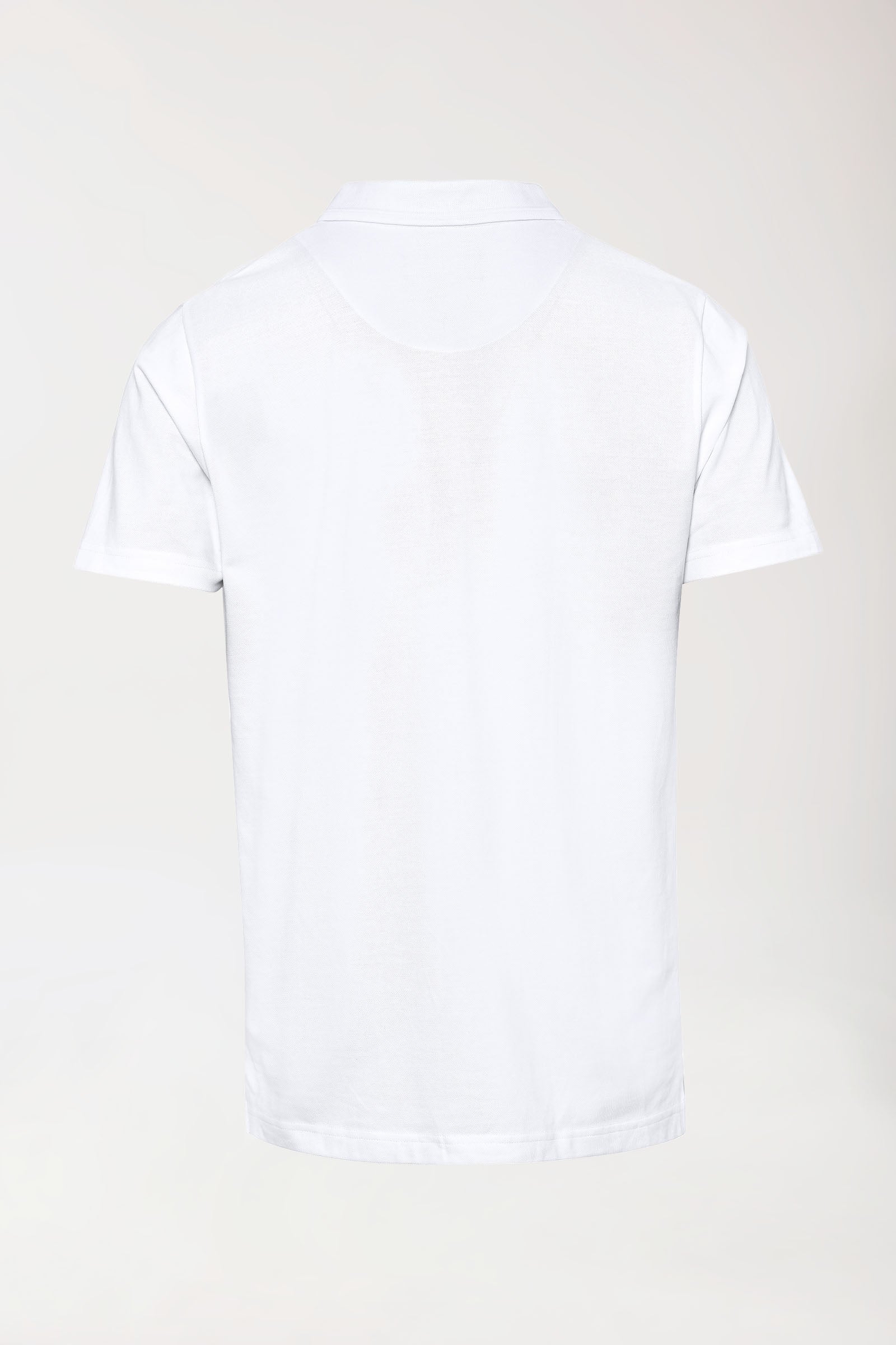 COMFY FLEX Stretch Shirt Herren - Polokragen weiss, Vue de dos