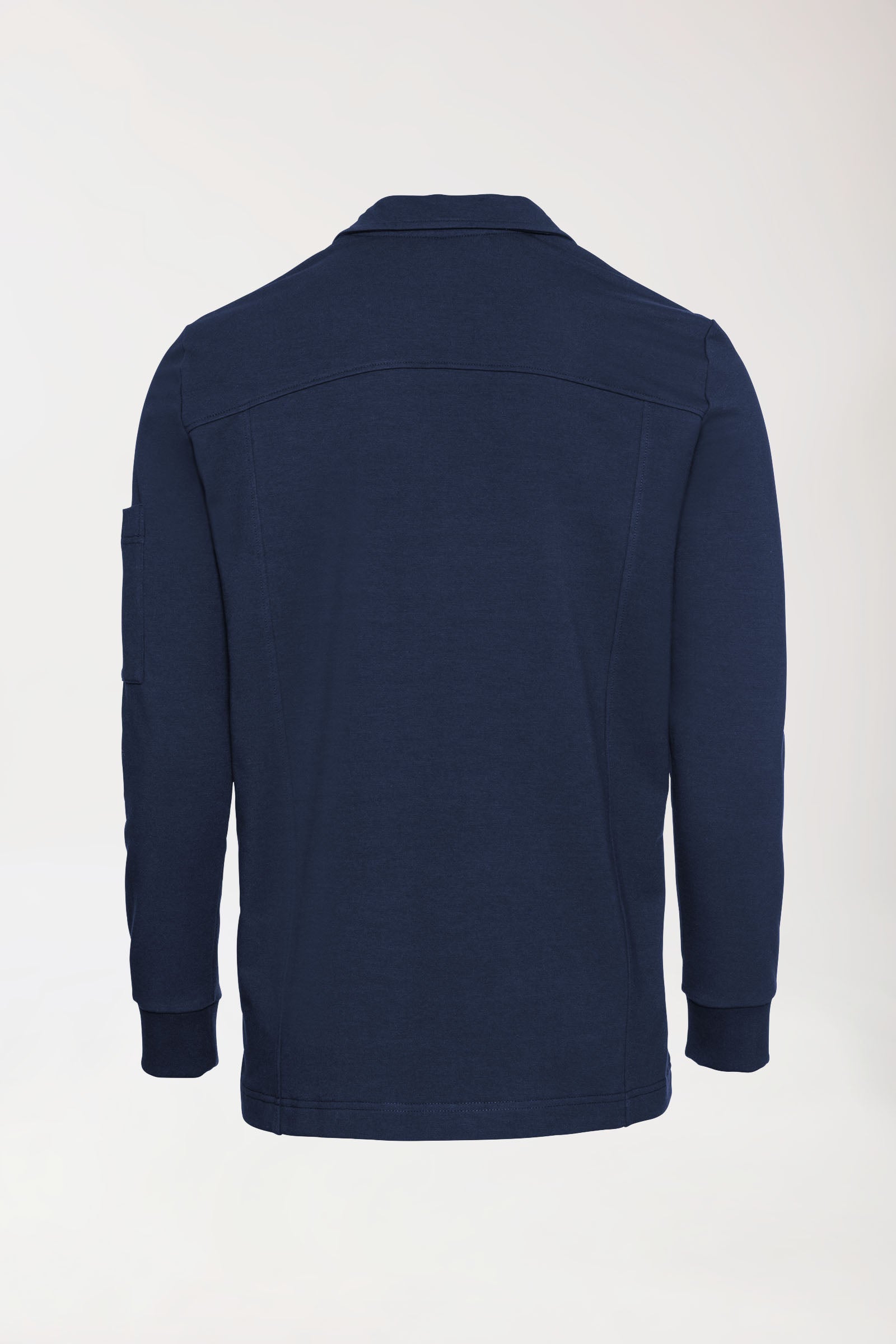 Sweatjacke Herren - Stehkragen navy