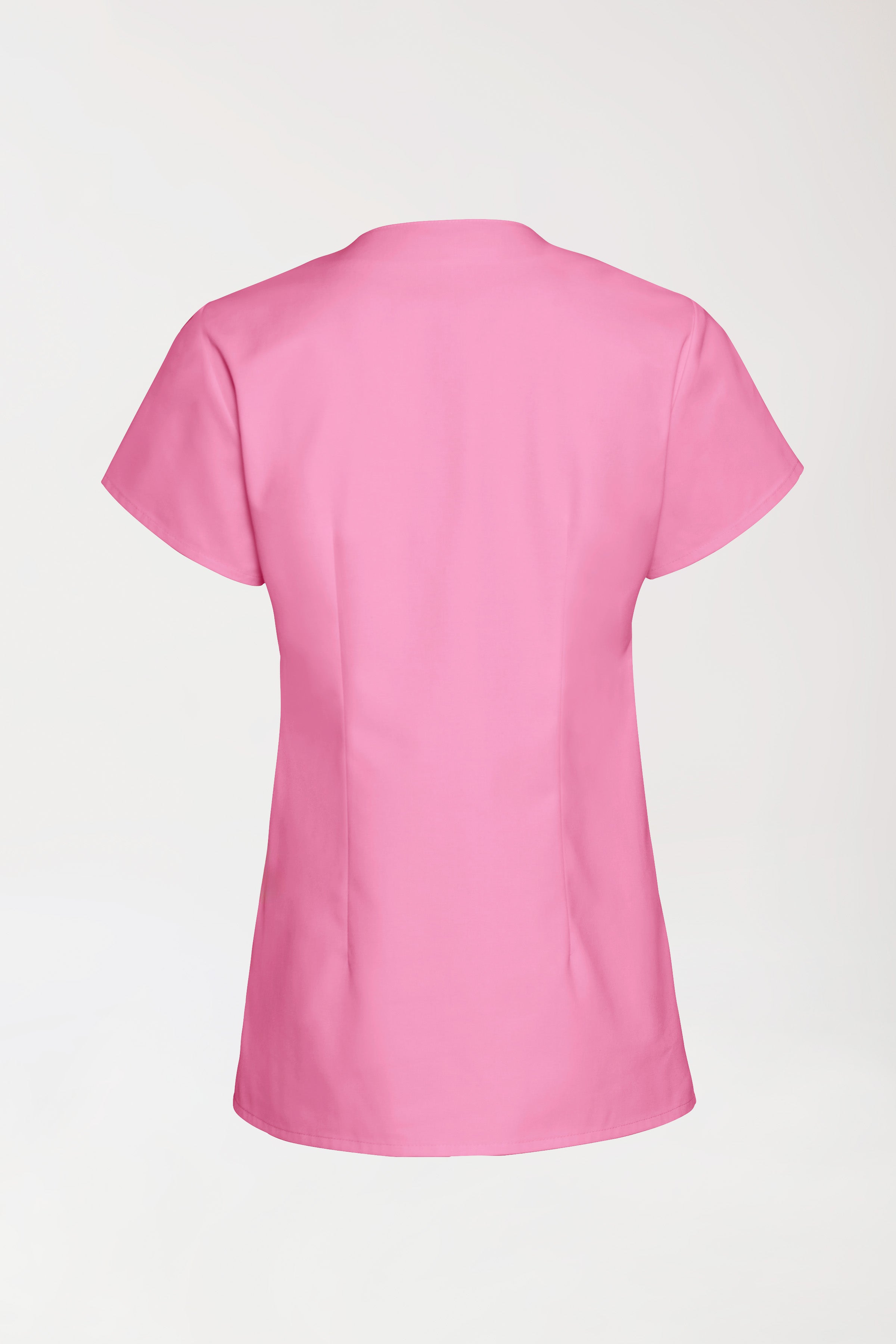 JUST STRONG Schlupfkasack Damen - eckiger Ausschnitt rosy pink, Vue de dos