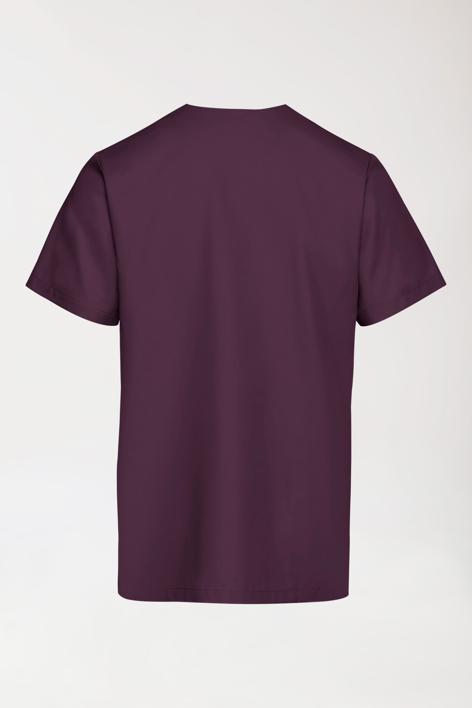 TENCEL™ Schlupfkasack Herren - V-Ausschnitt black berry, Vue de dos