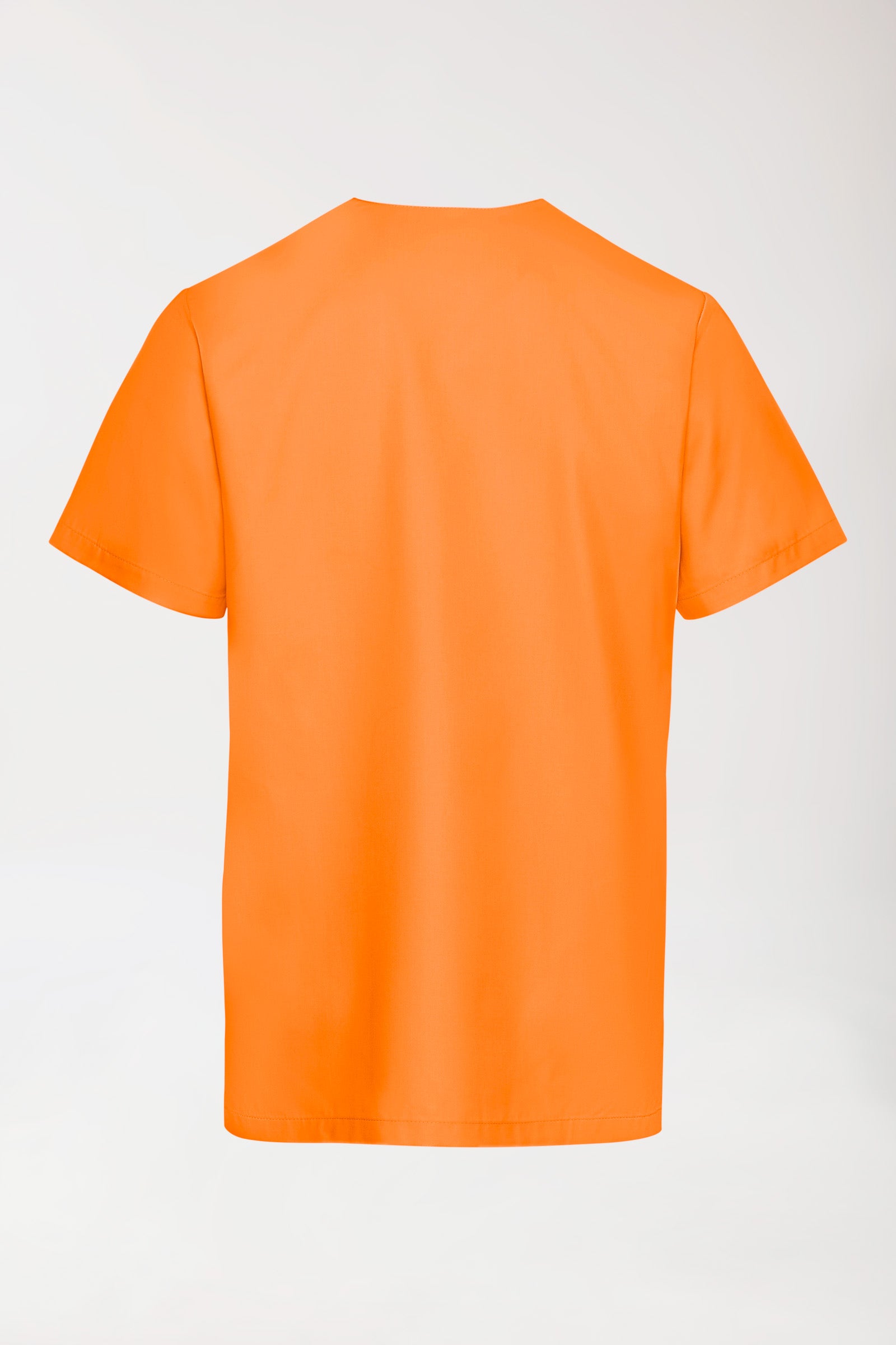 TENCEL™ Schlupfkasack Herren - V-Ausschnitt brillant orange, Vue de dos