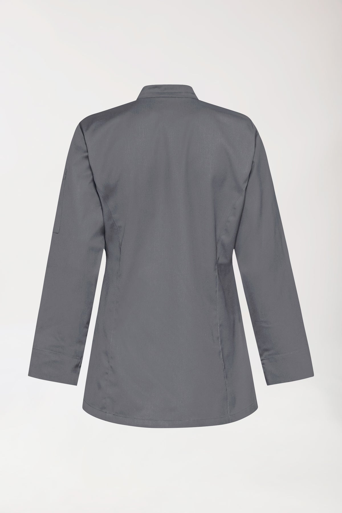 Gastro Kochjacke Damen - 1/1 Arm steingrau