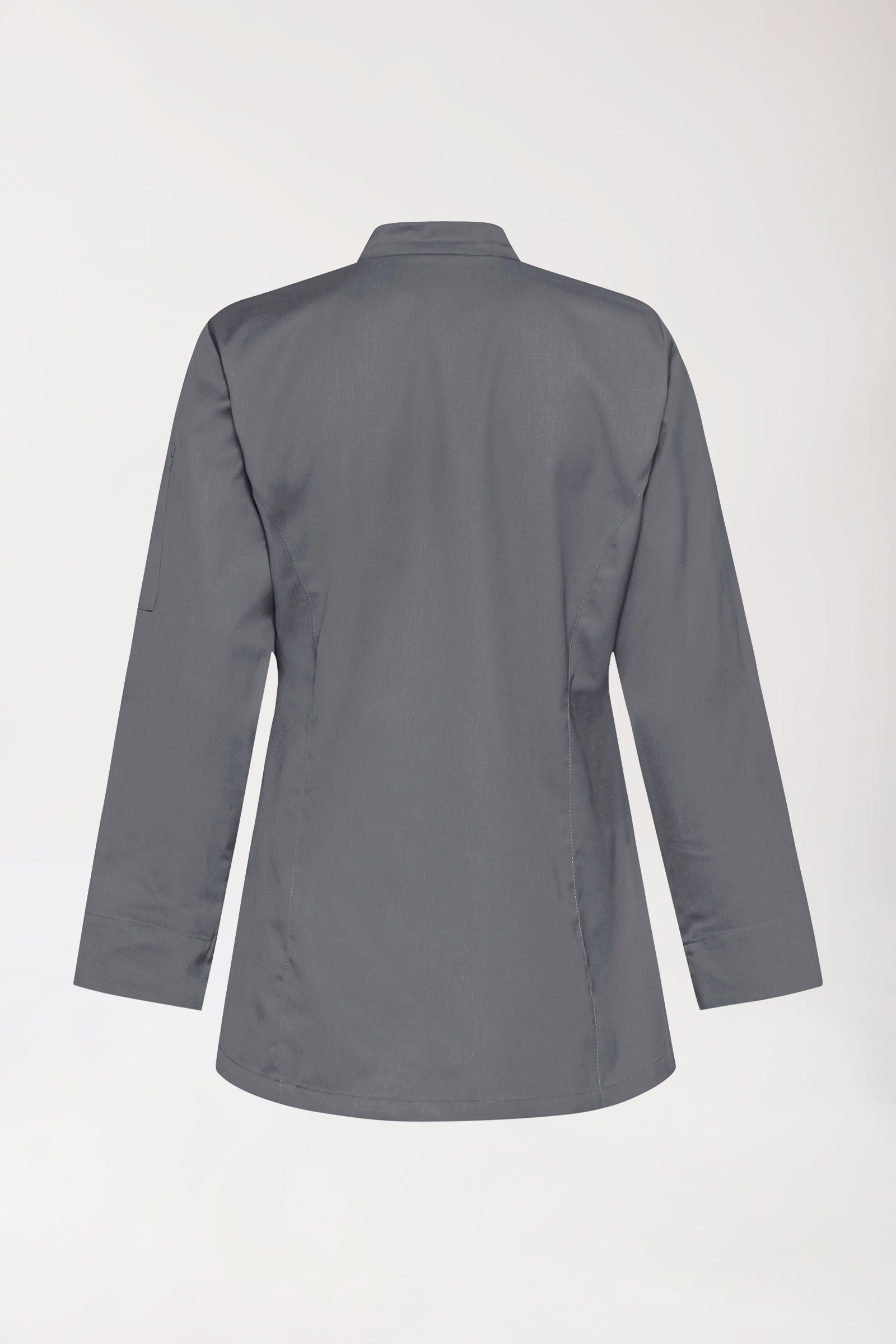 Gastro Kochjacke Damen - 1/1 Arm steingrau