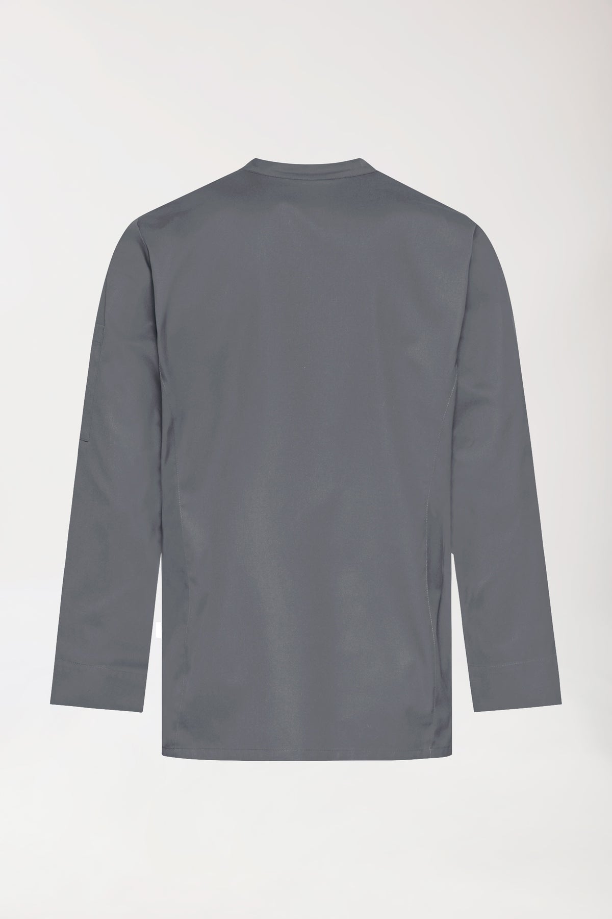 Gastro Kochjacke Herren - 1/1 Arm steingrau, Vue de dos