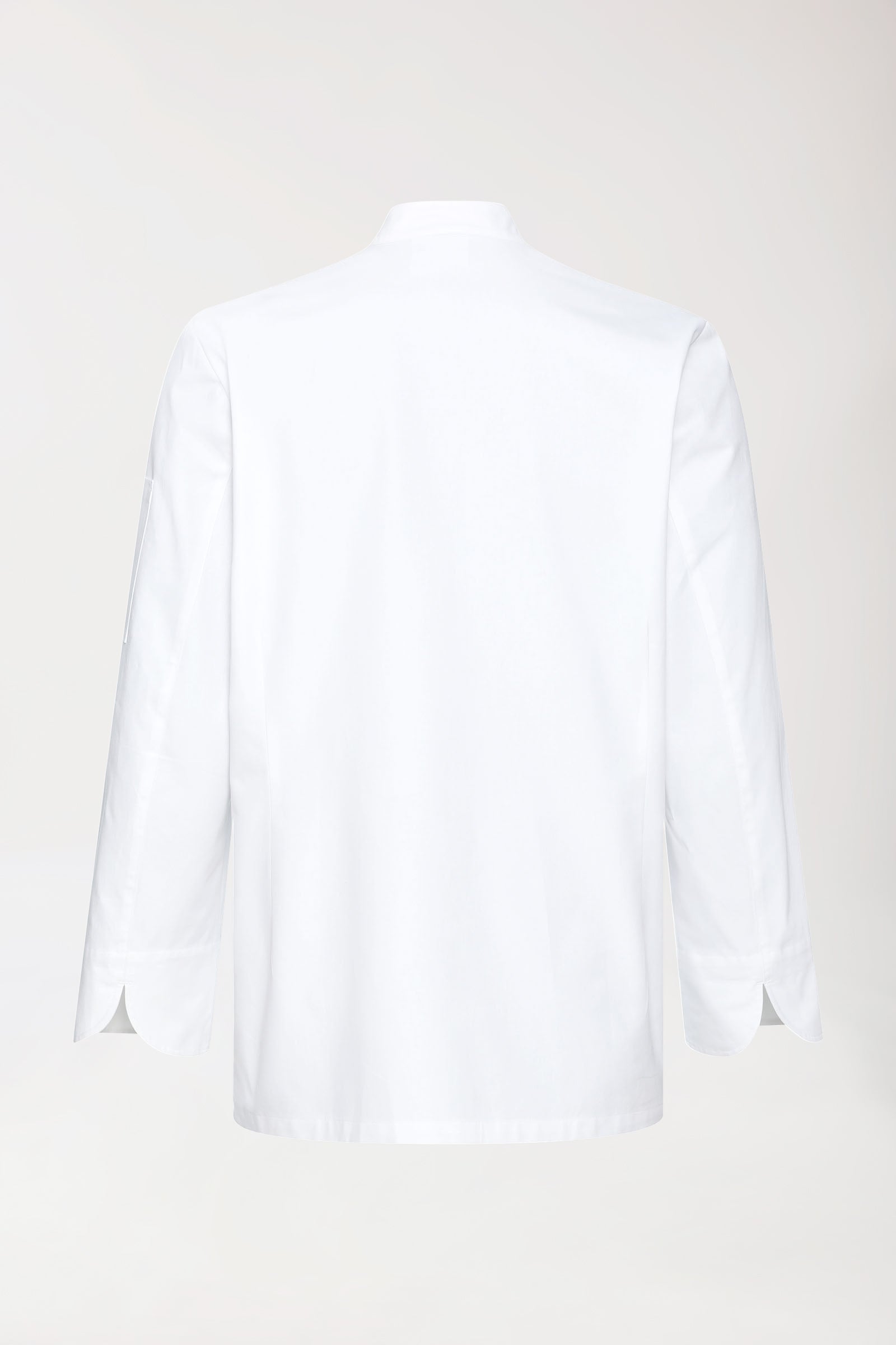 Gastro Kochjacke Herren aus Baumwolle - 1/1 Arm weiss, Rückansicht