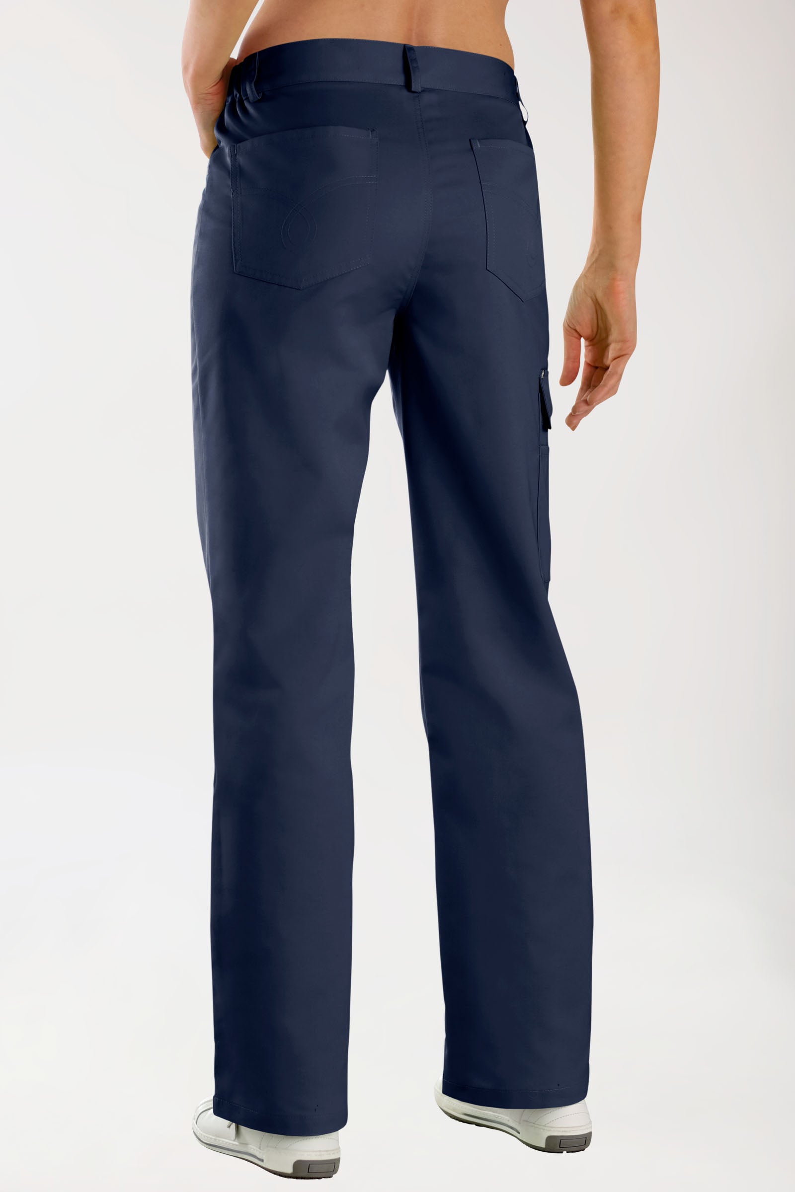 JUST STRONG Hose Unisex - Teilgummibund navy, Vue de dos