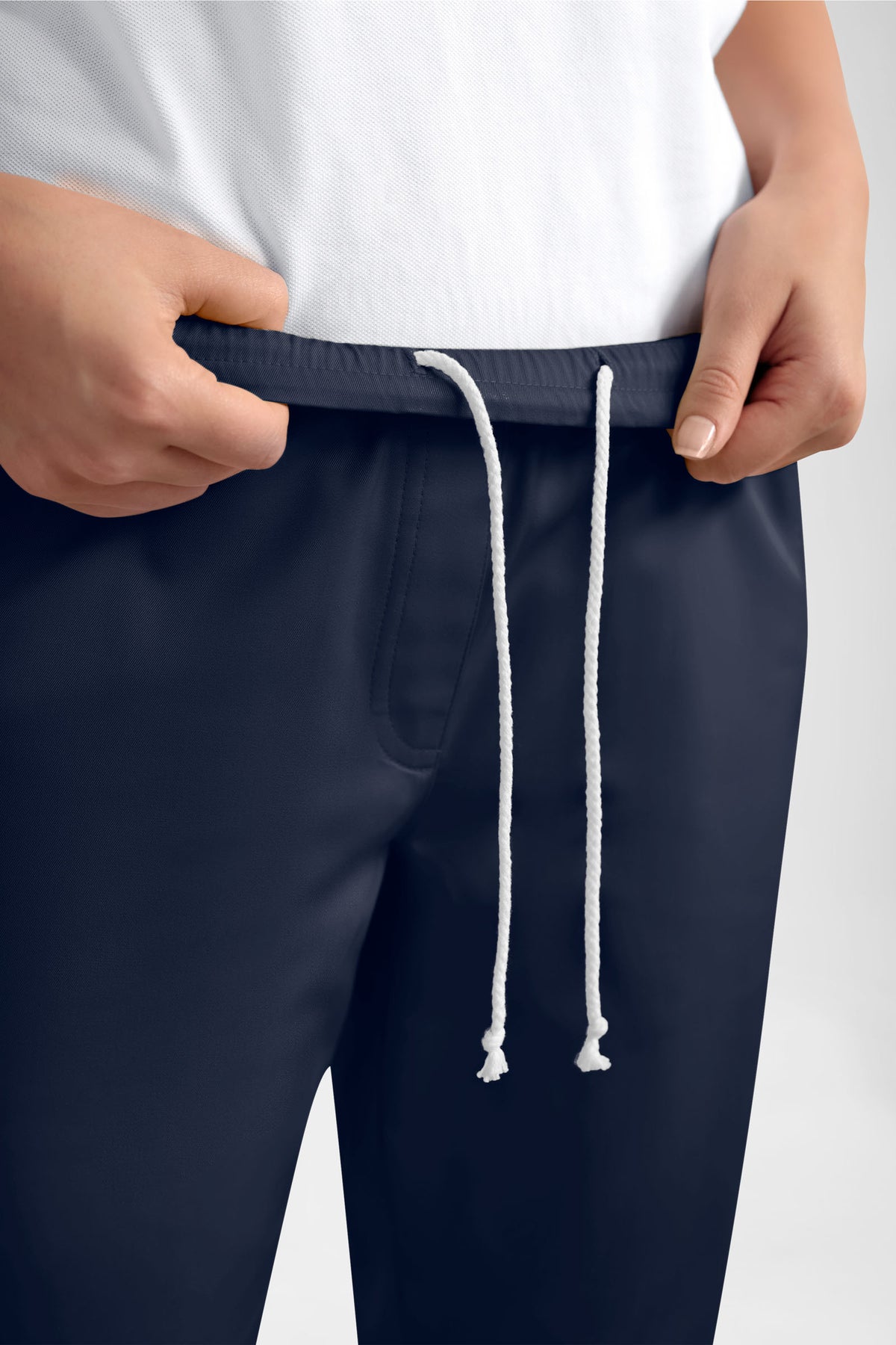 GREEN Stretch Hose Damen - Jogpants Style navy