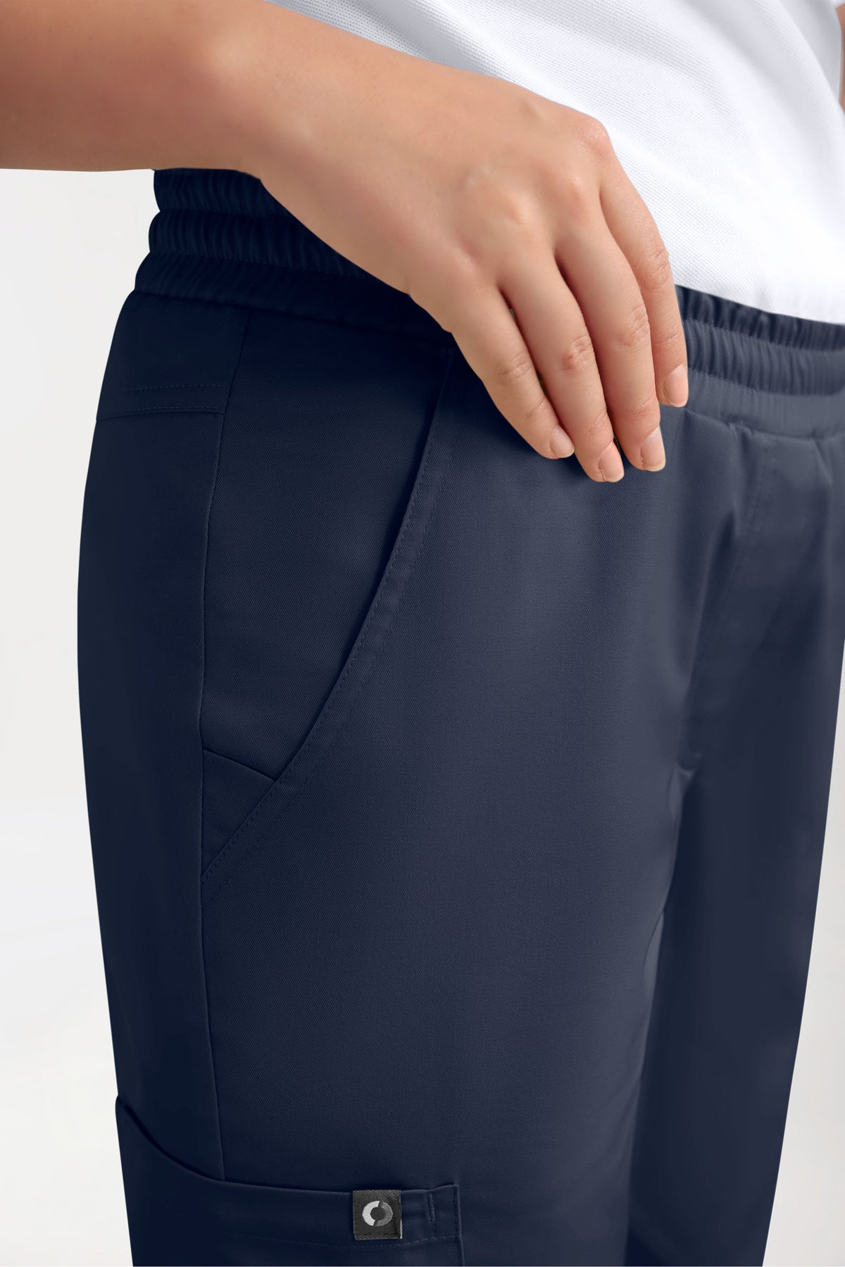 GREEN Stretch Hose Damen - Jogpants Style navy