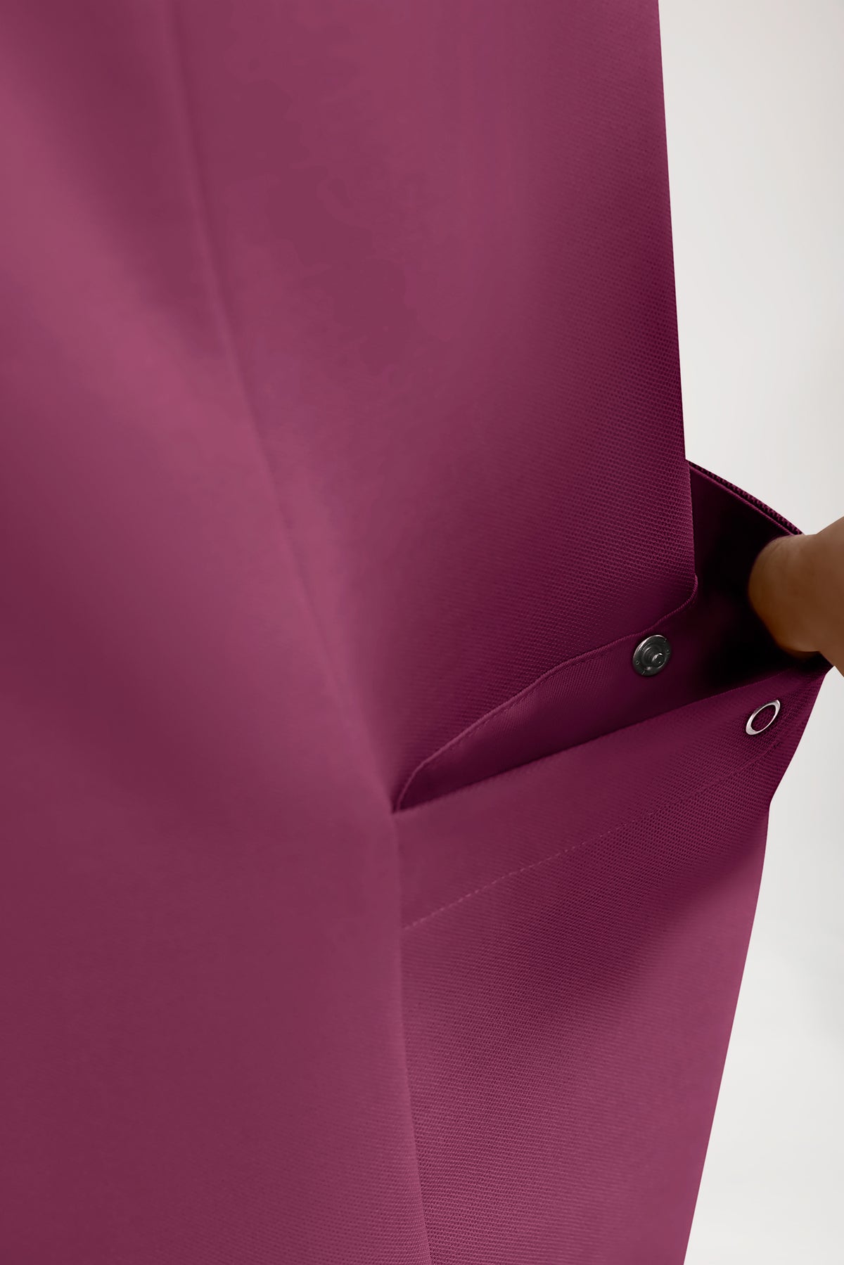 COMFY FLEX Stretch Schlupfkasack Herren - Polokragen berry