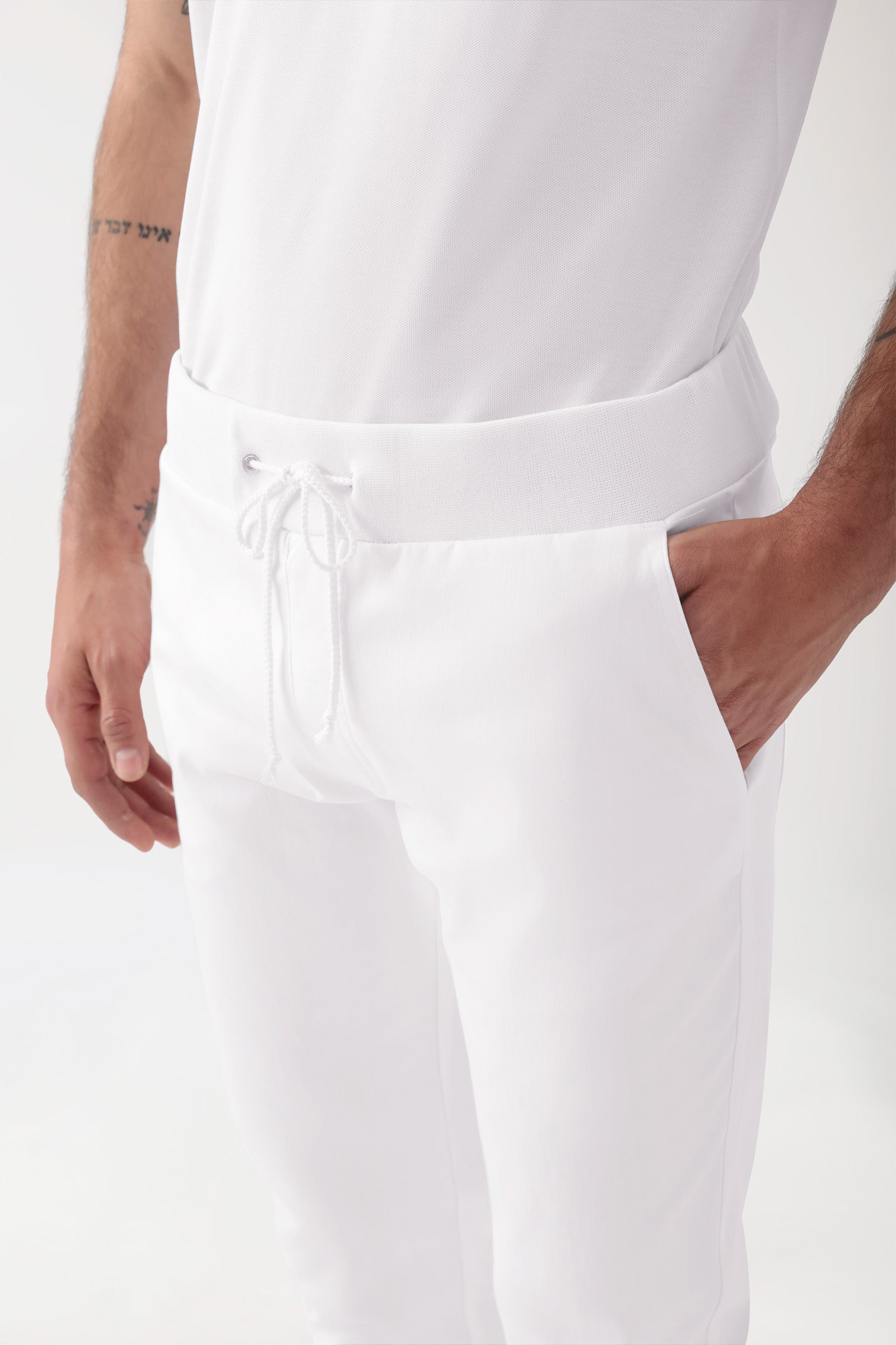 COMFY FLEX Hose Herren - Jogpants weiss