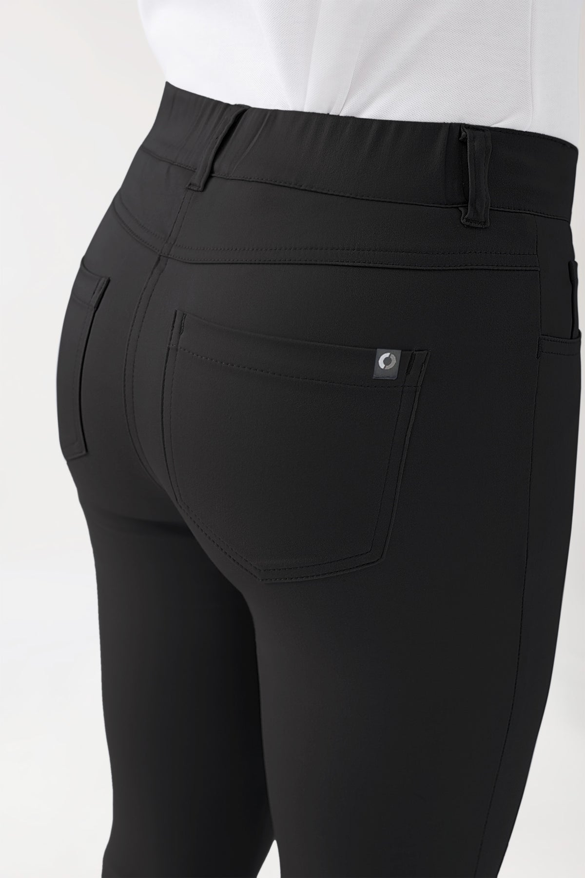COMFY FLEX 5-Pocket Hose Damen - schlankes Bein schwarz