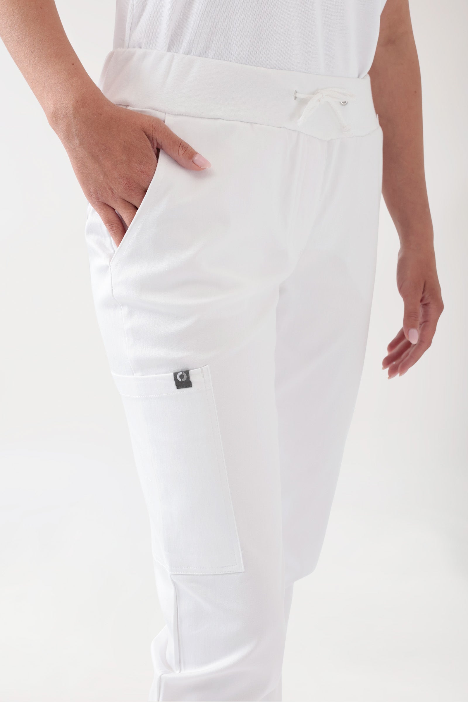COMFY FLEX Hose Damen - Jogpants weiss