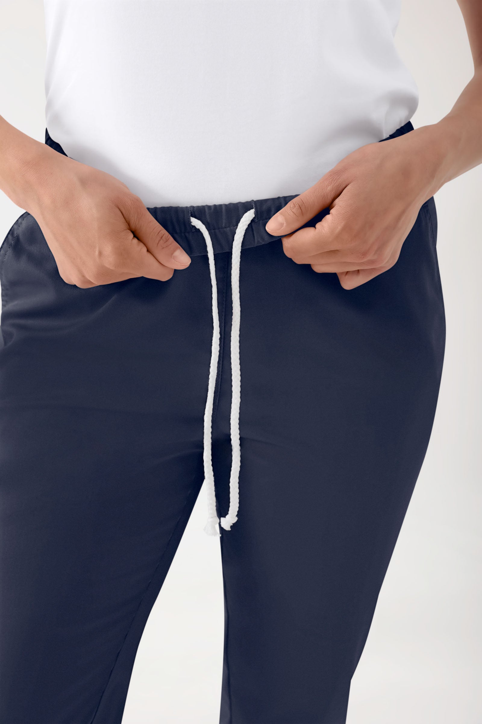 Stretch Hose Unisex - Rundumgummibund navy
