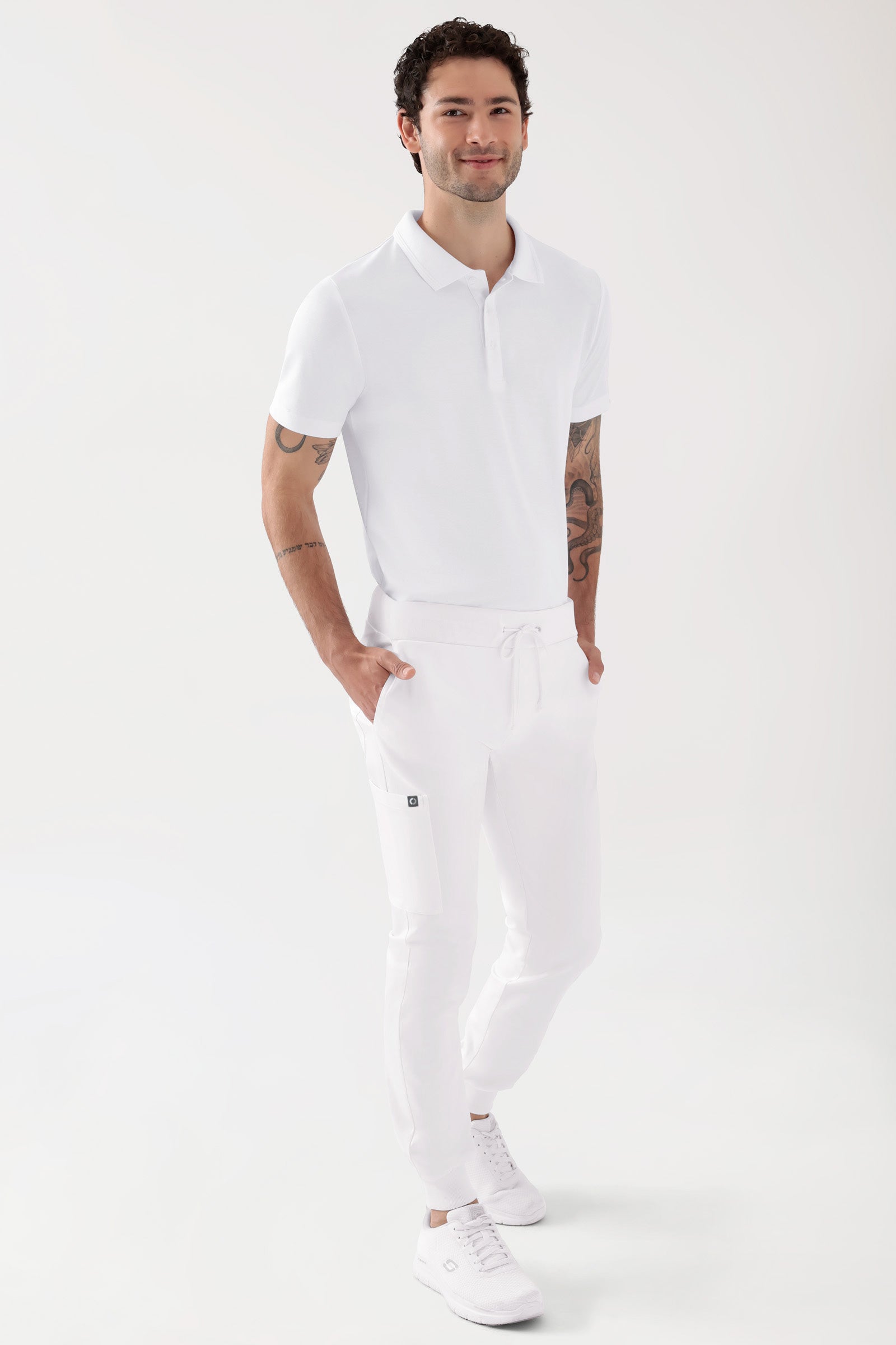 COMFY FLEX Hose Herren - Jogpants weiss