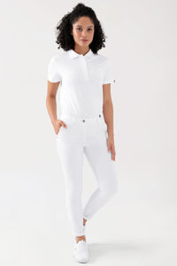COMFY FLEX Hose Damen - Chino Style weiss