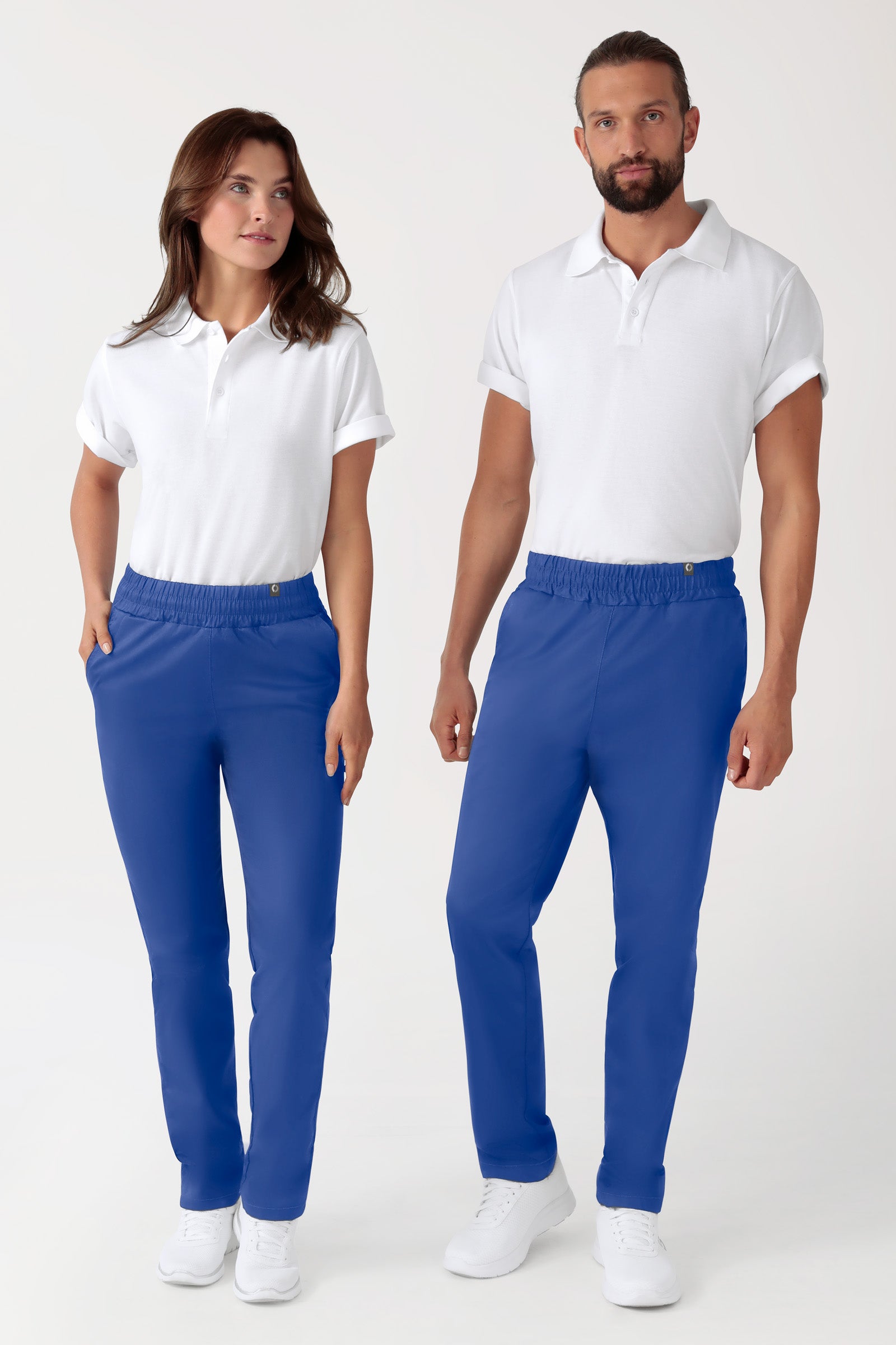CORE Hose Unisex - hoher Bund königsblau, Vue de face