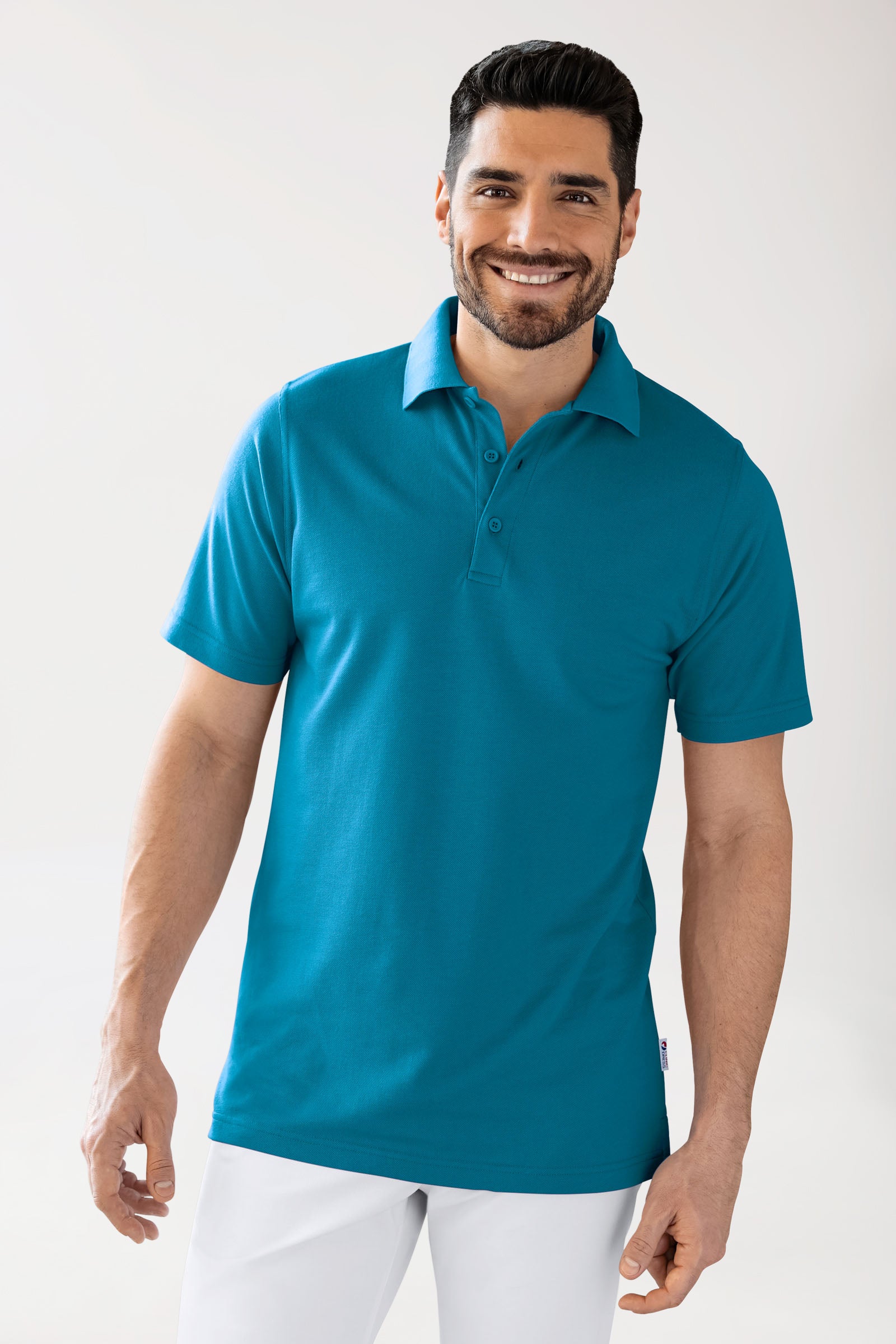 CORE Shirt Unisex - Polokragen petrol