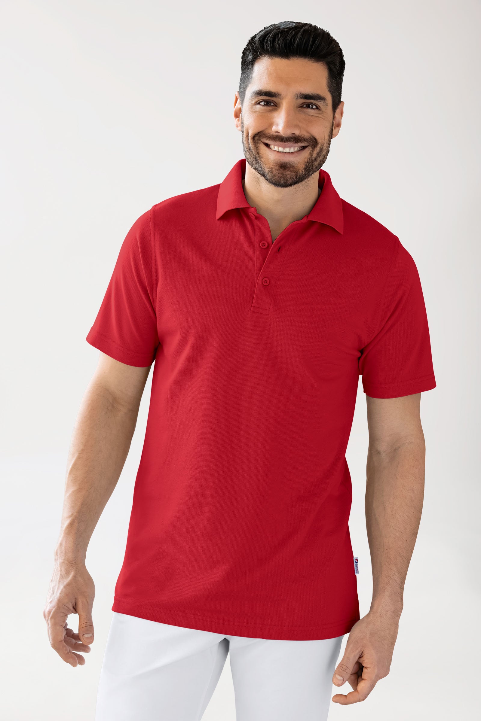 CORE Shirt Unisex - Polokragen rot