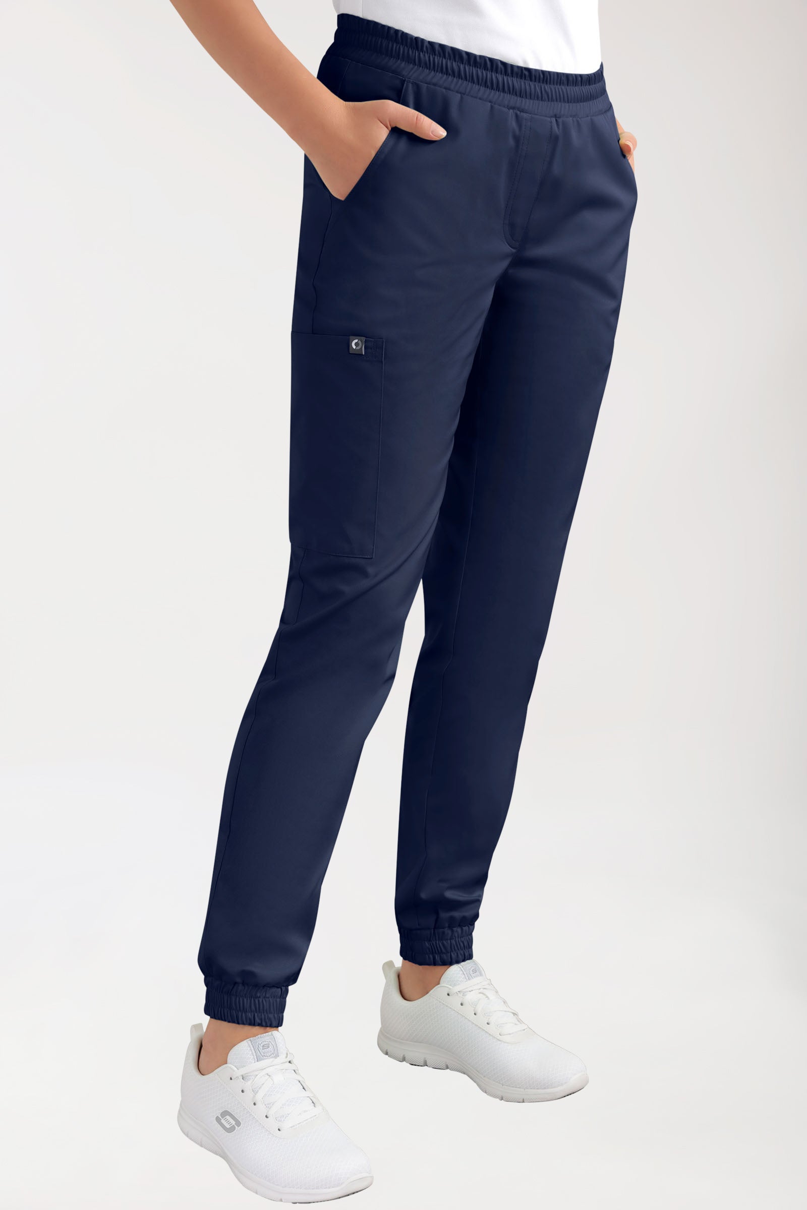 CORE Cargohose Damen - Jogpants Style navy, Vue de face