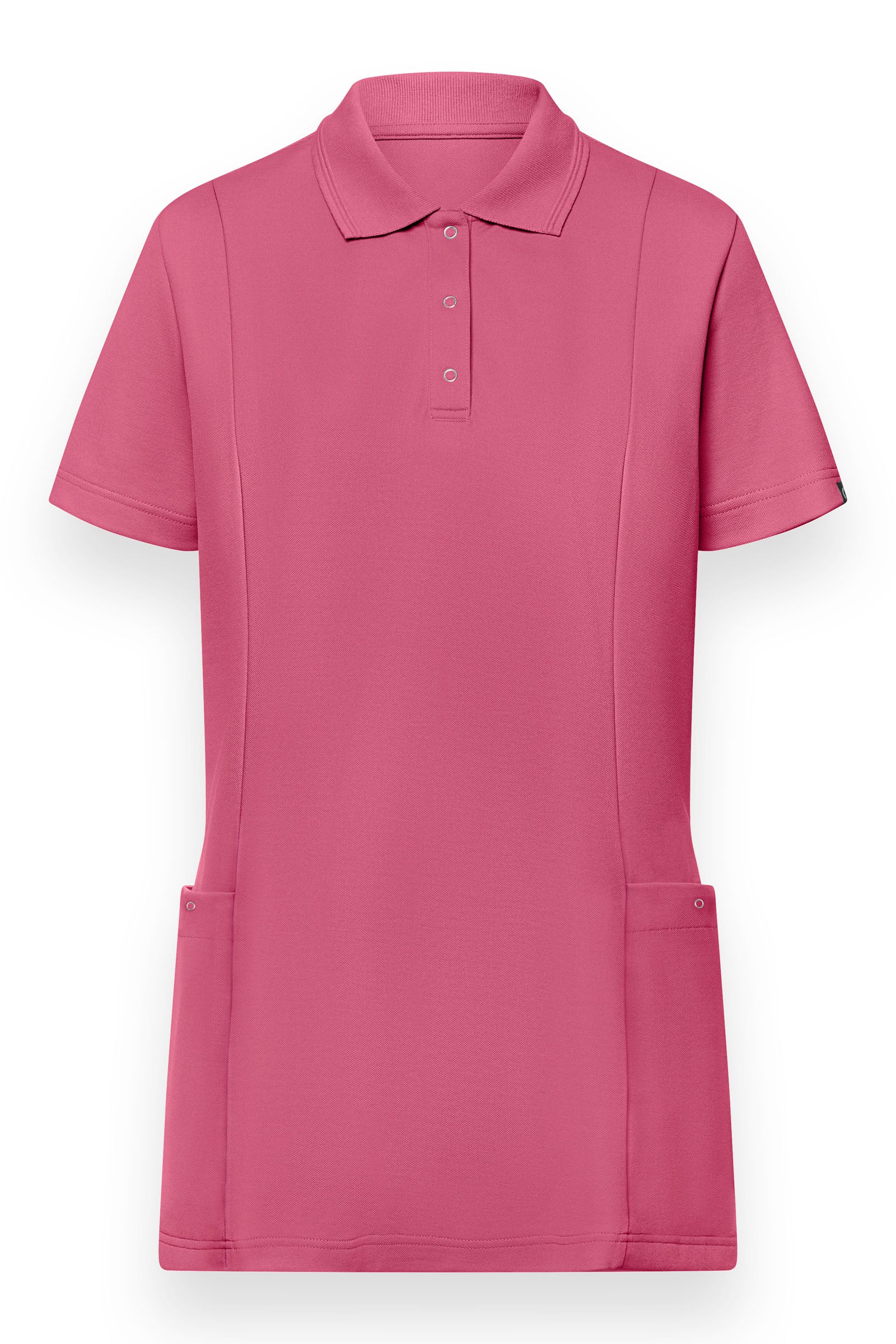 COMFY FLEX Stretch Schlupfkasack Damen - Polokragen rosenholz, Vue de face