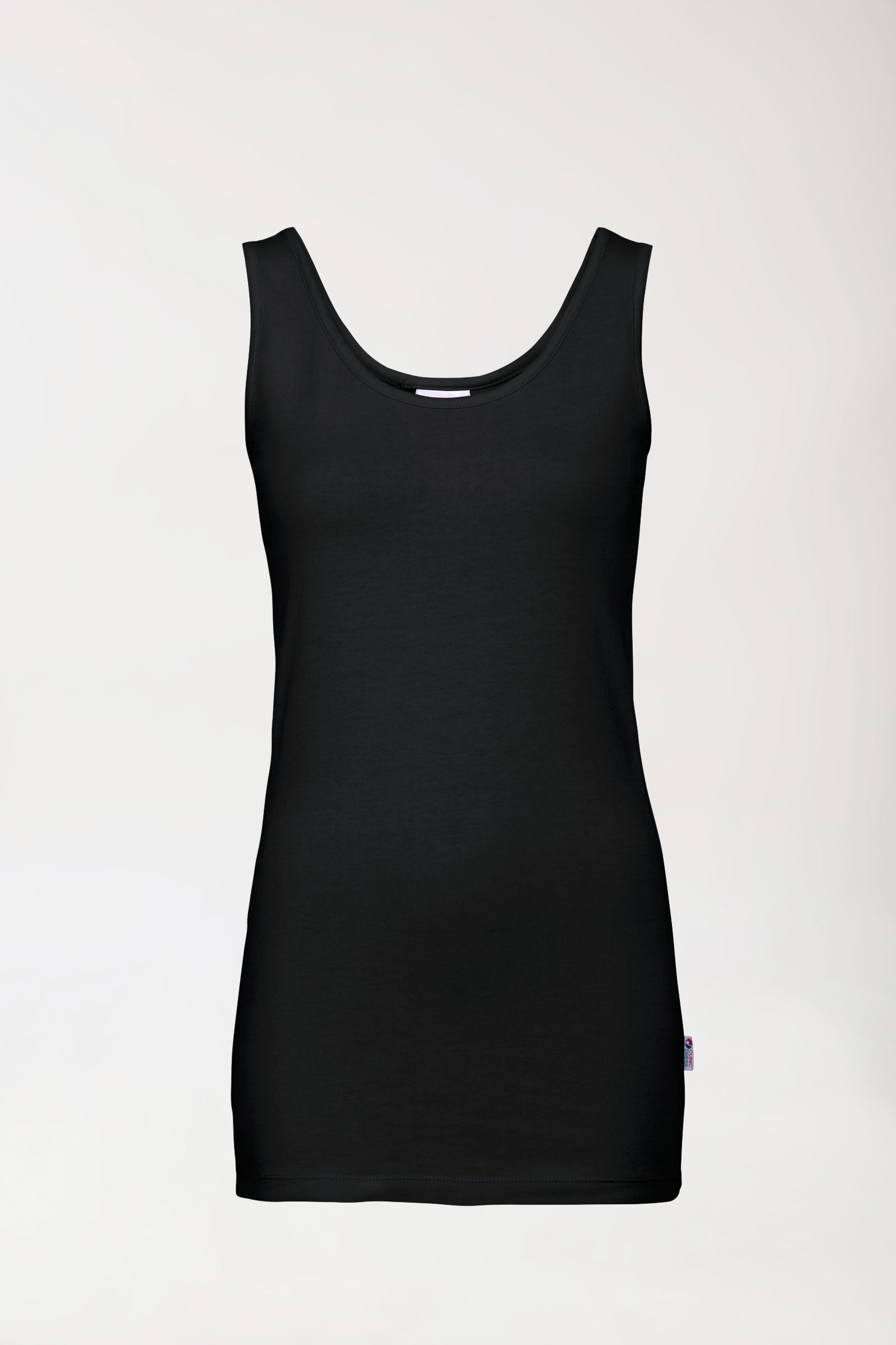 CORE Top Damen - Rundhals schwarz, Vue de face