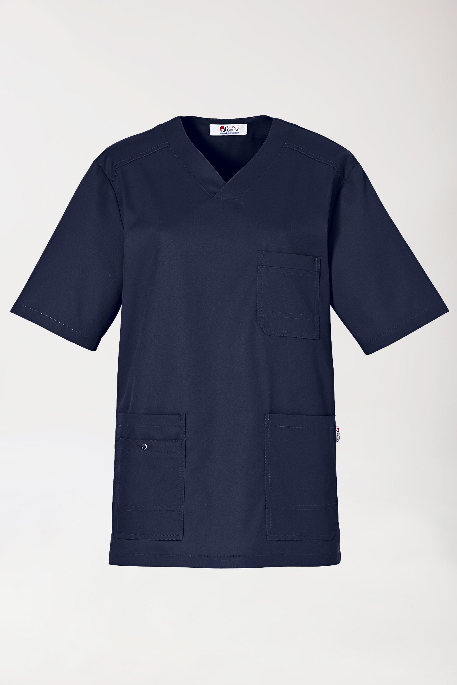 CLINIC STRETCH Schlupfkasack Herren navy, Vue de face