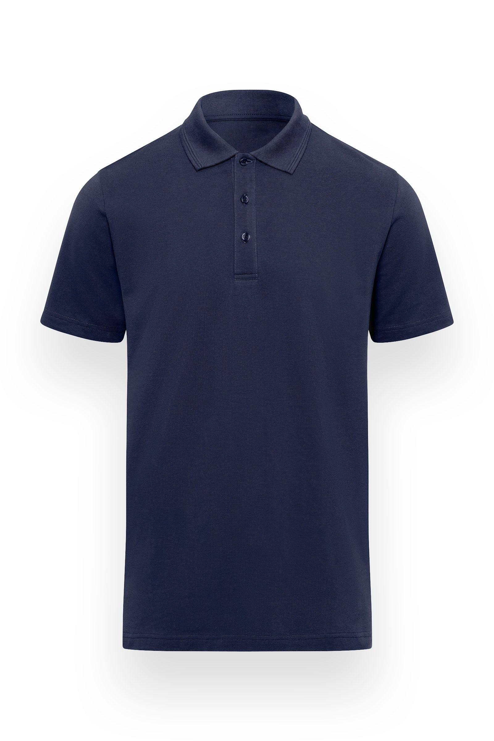Shirt Herren Piqué - Polokragen navy
