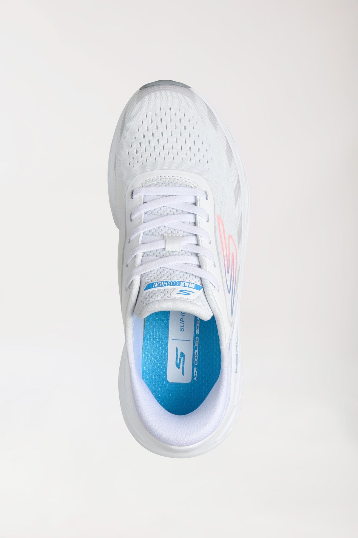 Damen Sneaker weiss/rosa, Vorderansicht