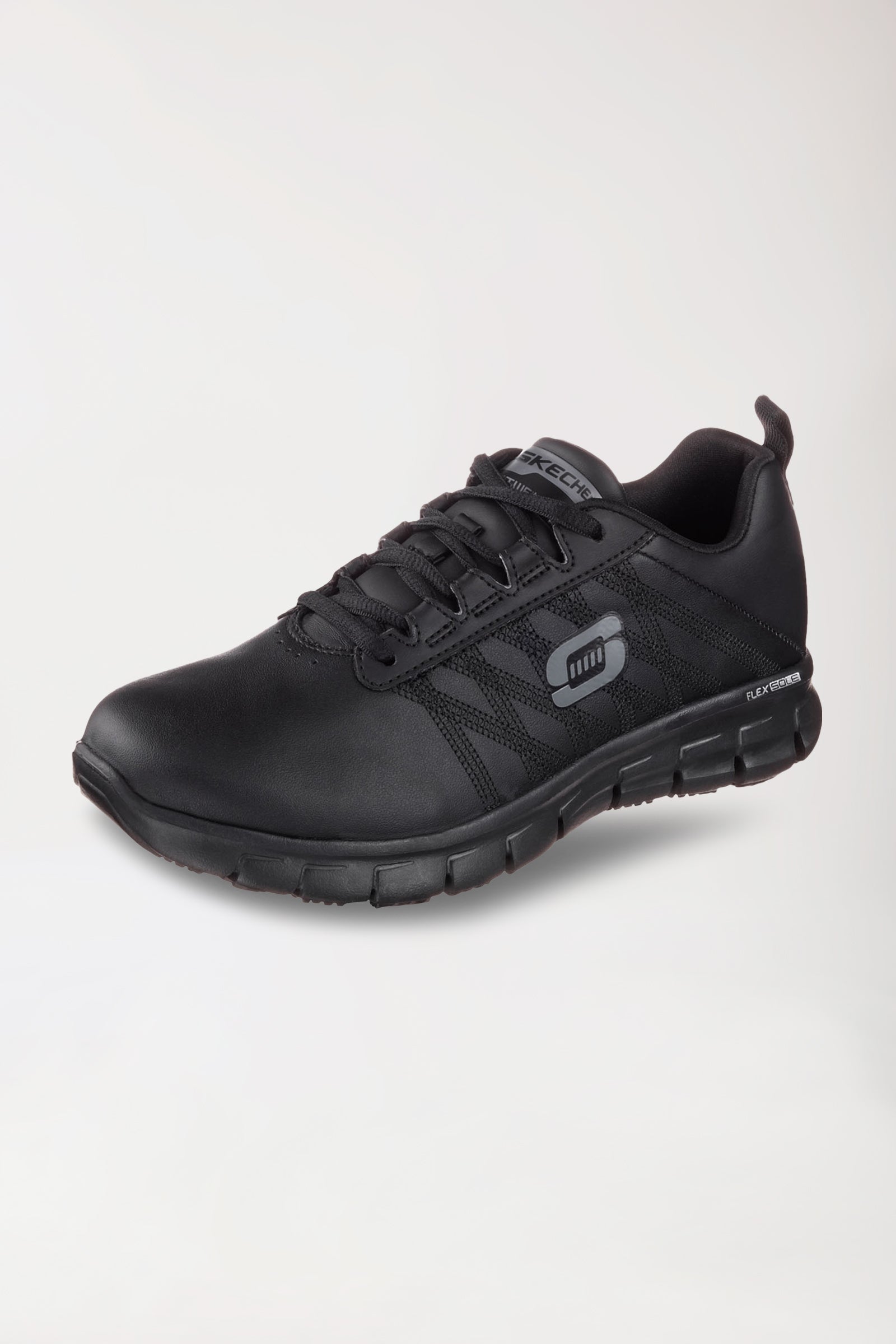 Damen Berufsschuh-SKECHERS-schwarz, Vue de face