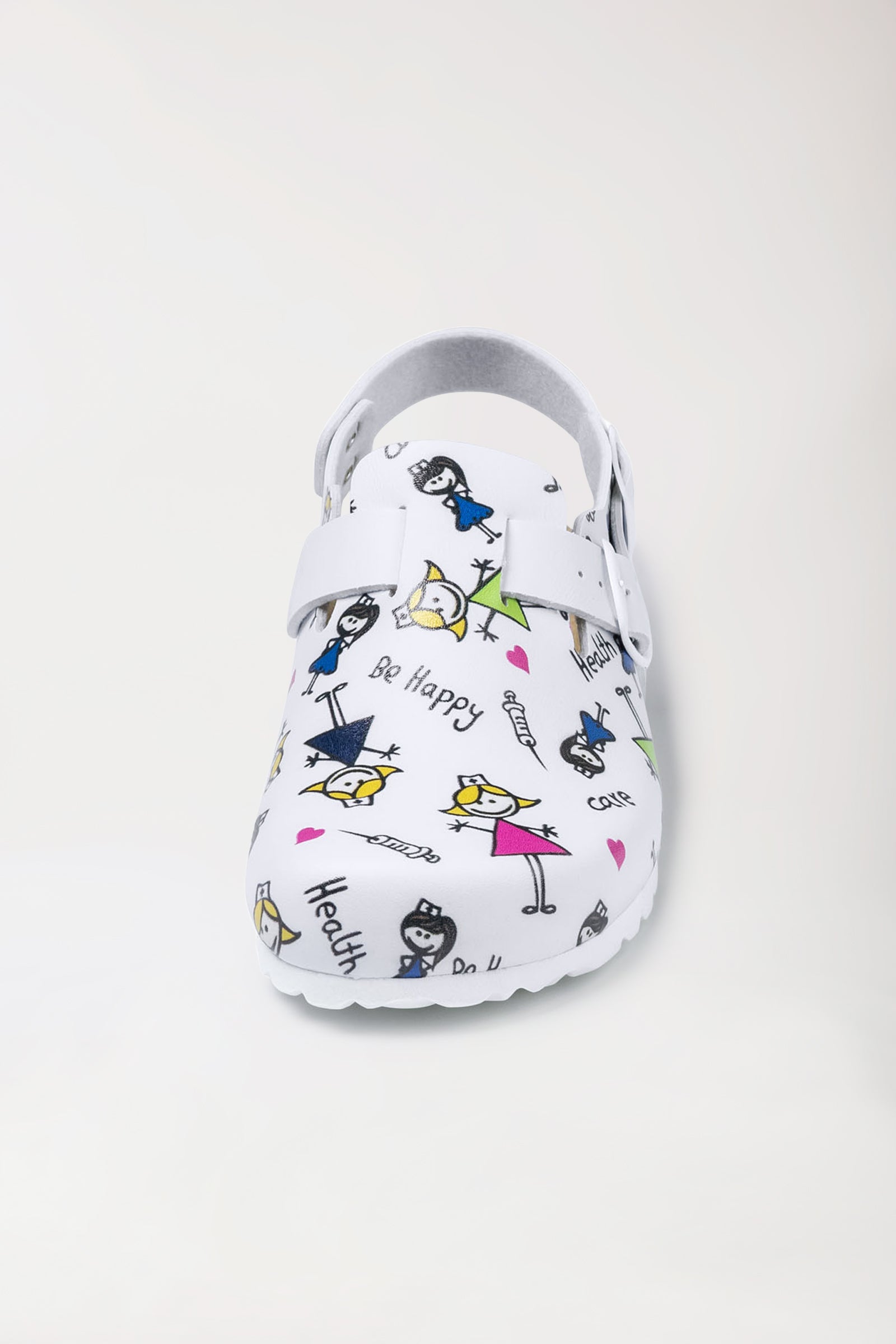 Damen Clog - Korkfussbett - bunt