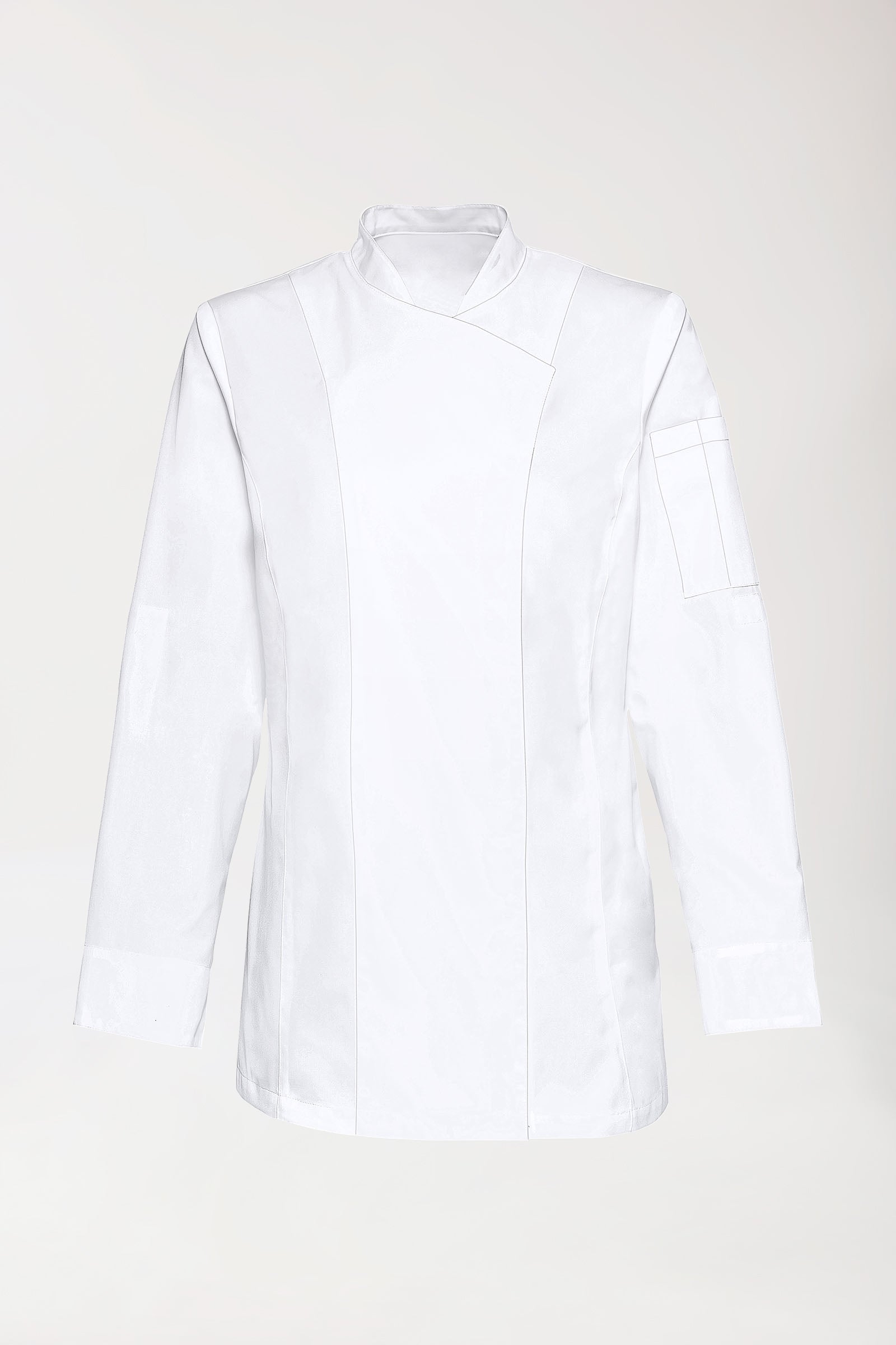 Gastro Kochjacke Damen - 1/1 Arm weiss