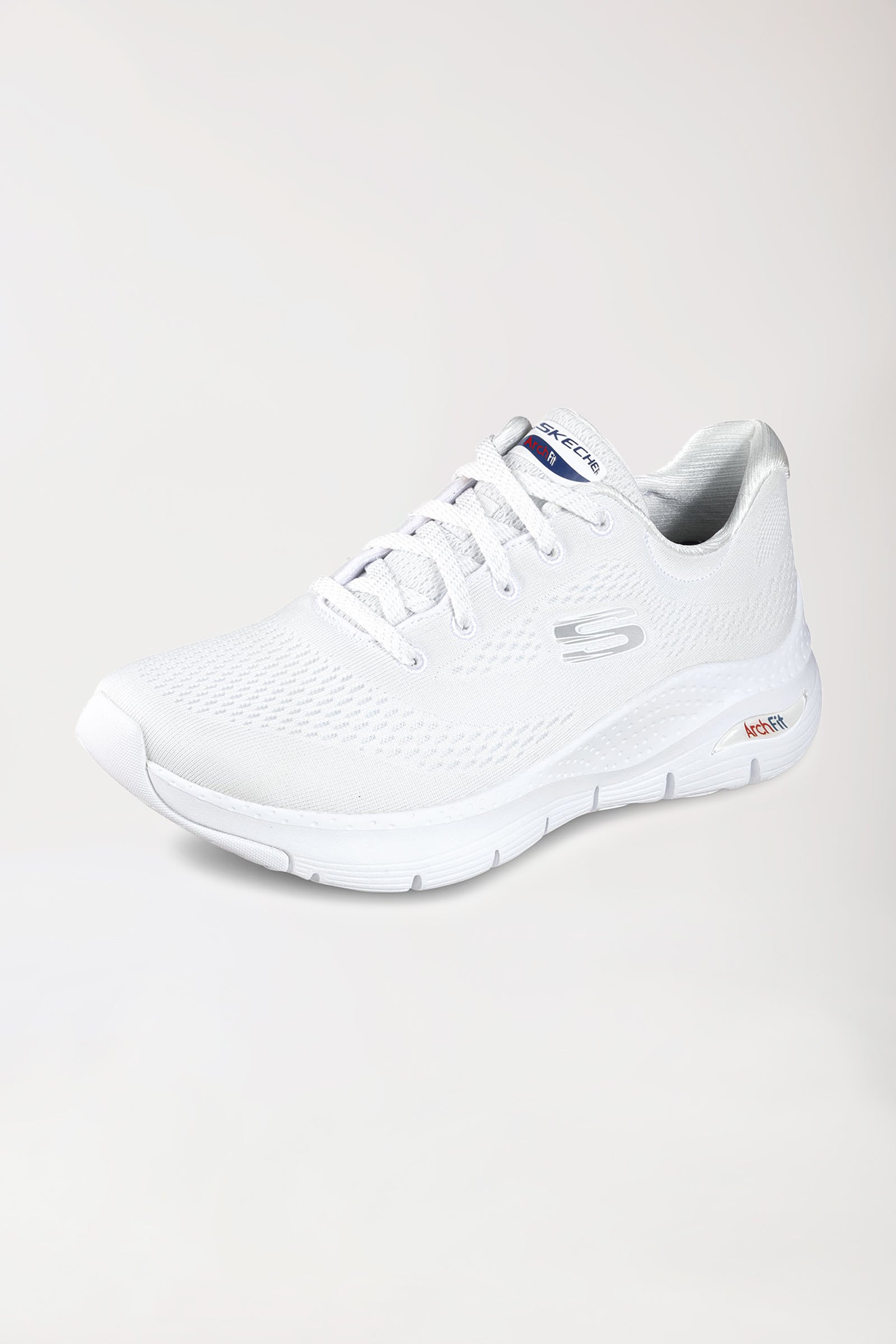 Damen Sneaker-SKECHERS-Arch Fit-weiss, Vue de face
