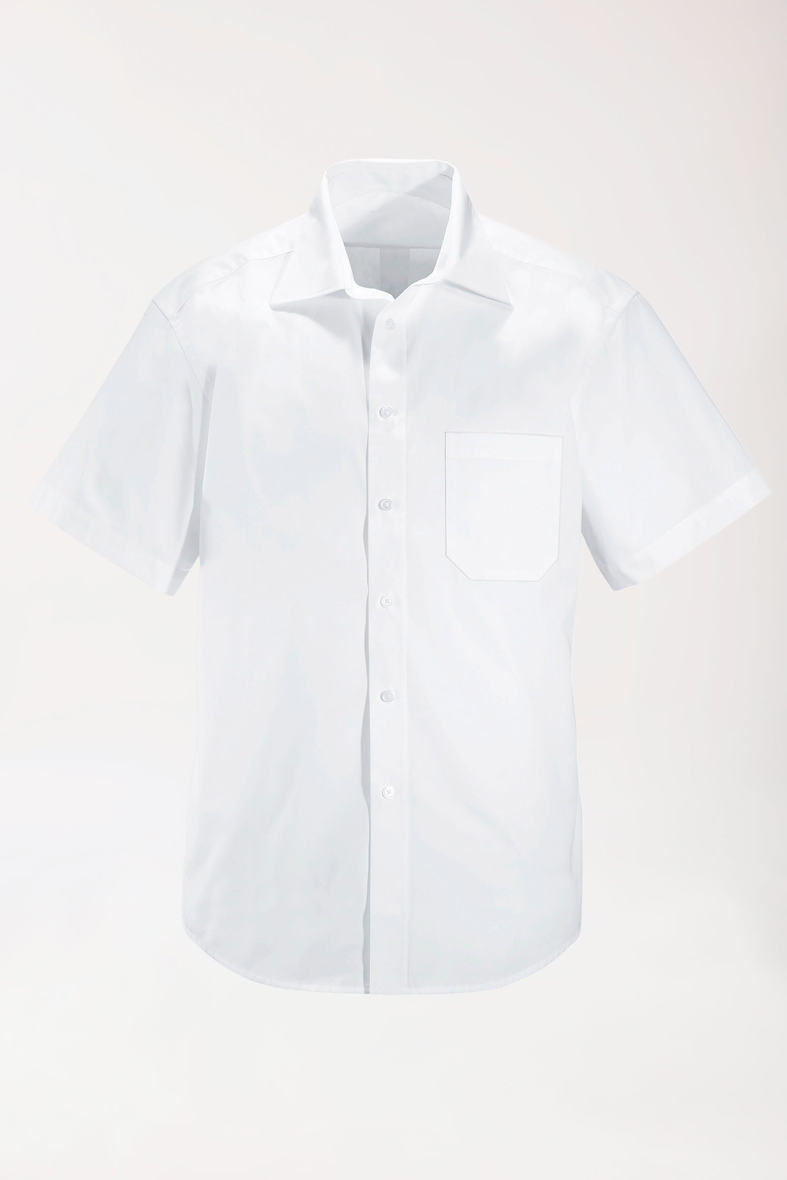 Herrenhemd Weiss Halbarm